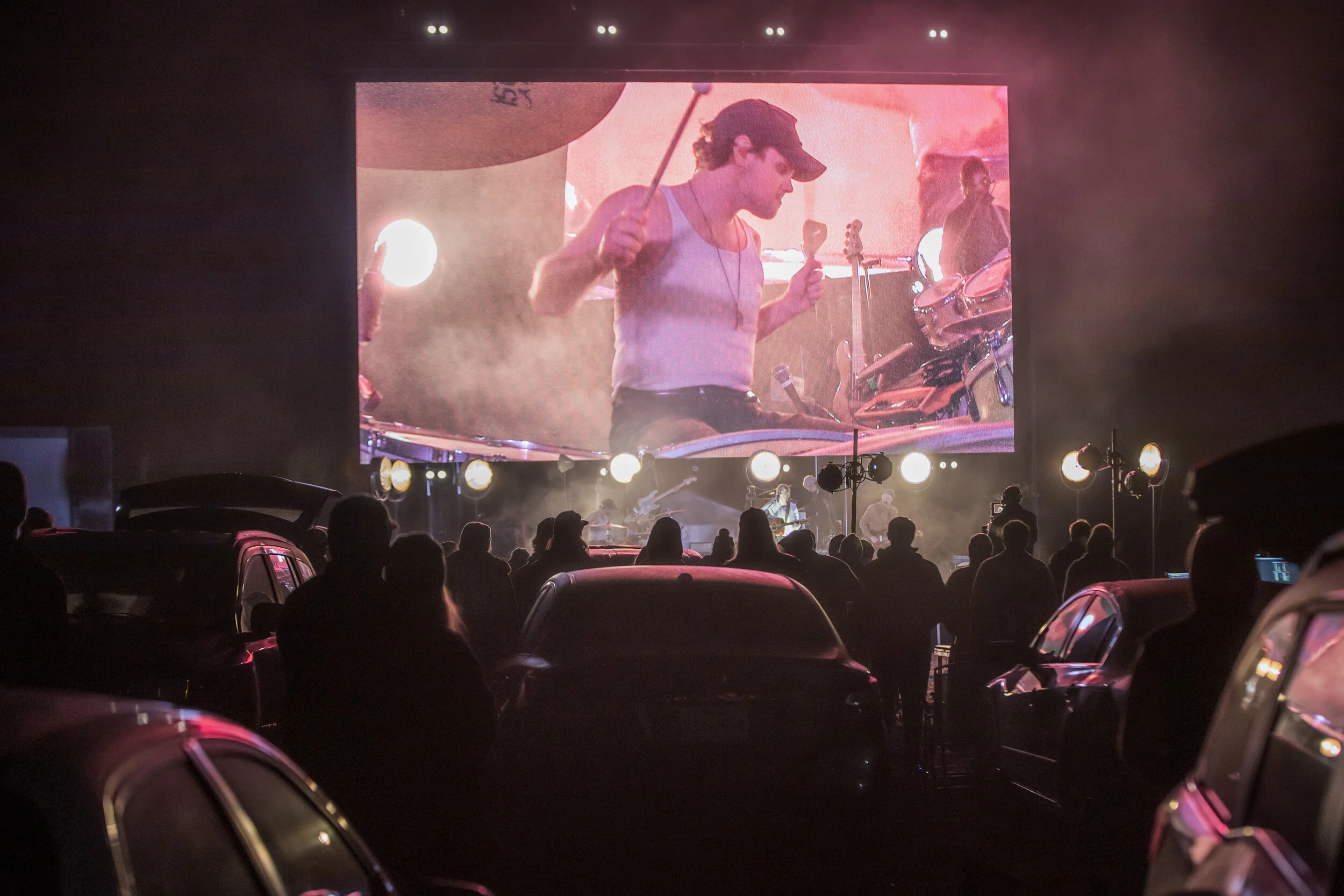 Photo Story: Colony House Drive-In Concert in Nashville