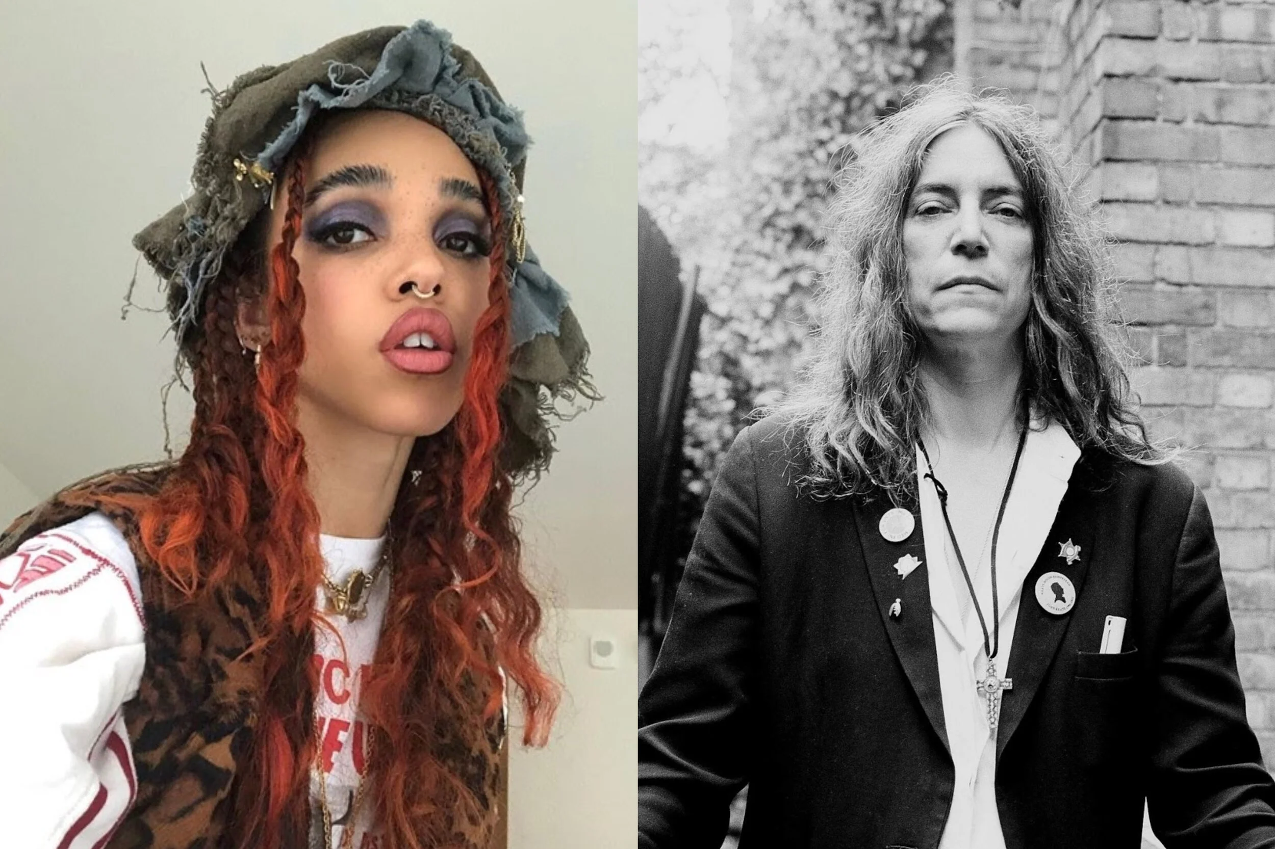Wine and Cheese: Patti Smith and FKA Twigs