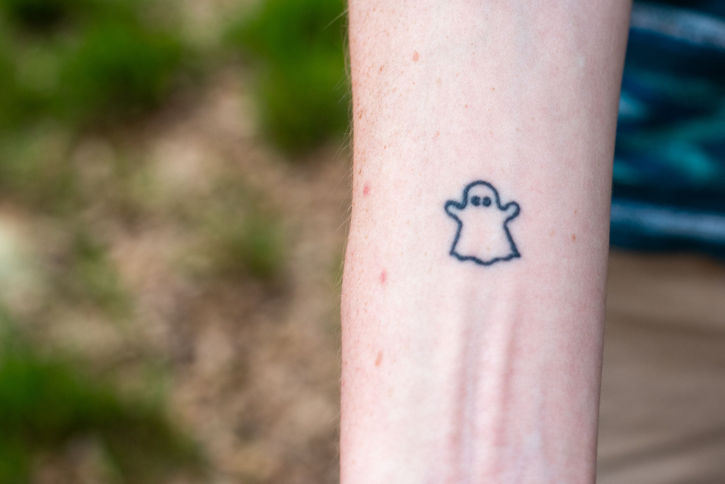 Ghost Temporary Tattoo  Set of 3  Little Tattoos