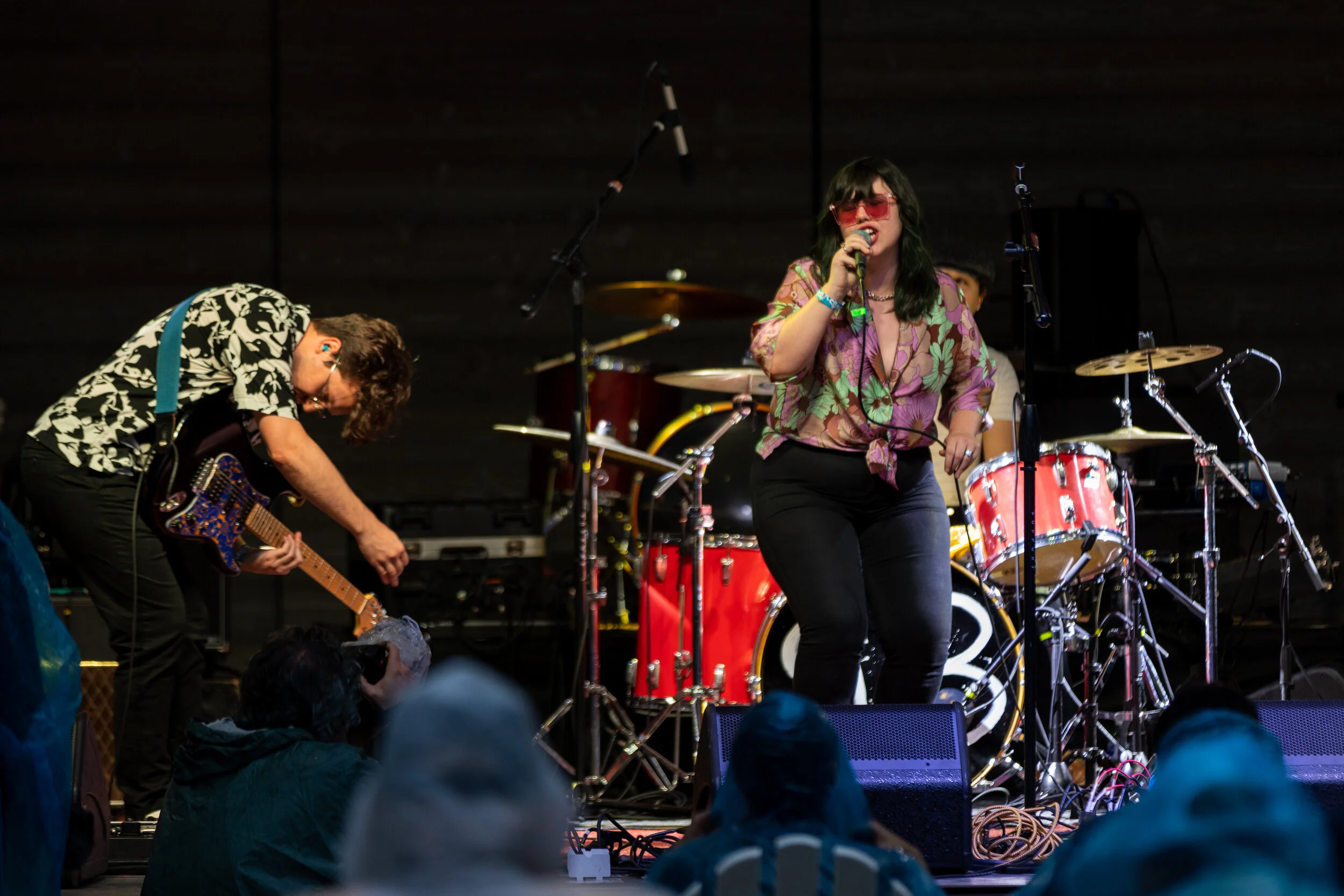  Flora and Fawna open up the house with an exciting, electric set.&nbsp;&nbsp; 