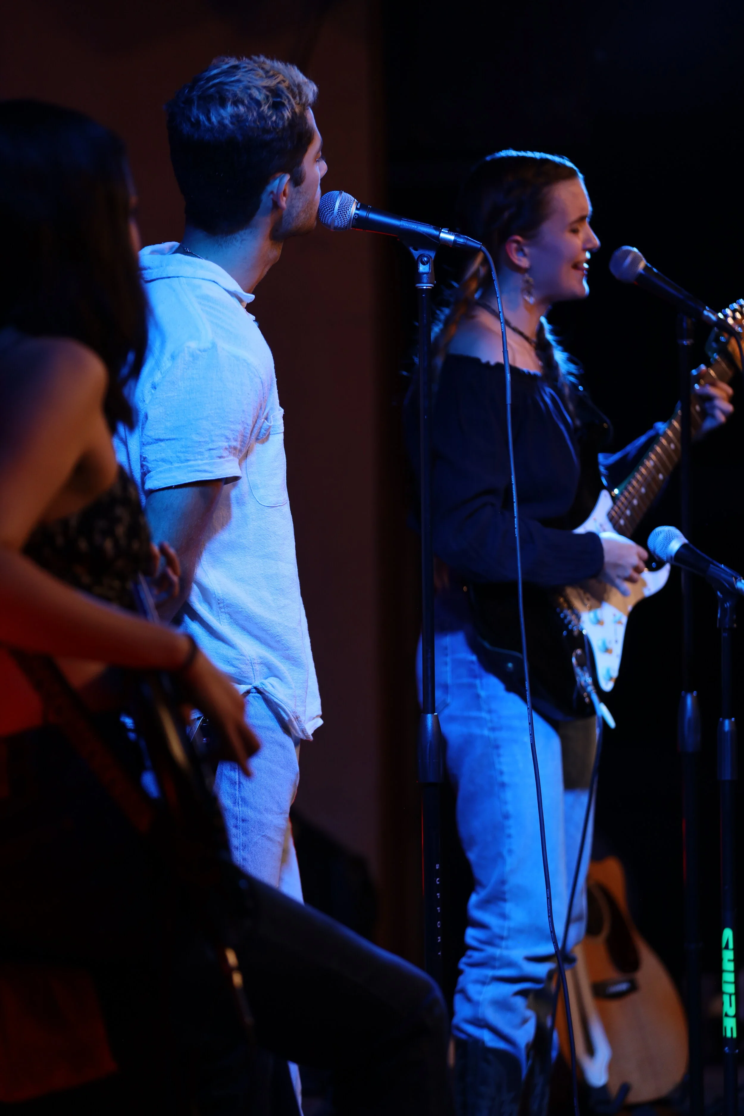 Photo Story: Cole Bauer, Maddy Hatchett at the Creek and the Cave