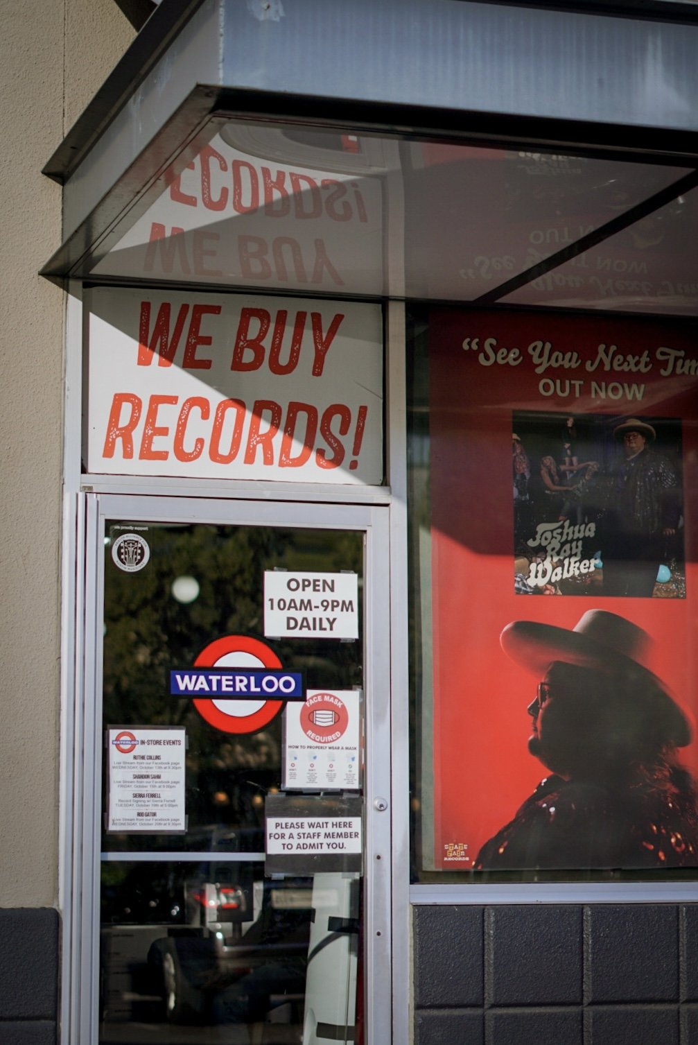  Waterloo Records storefront 