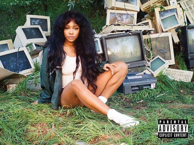  Cover of SZA’s debut album  Ctrl . 