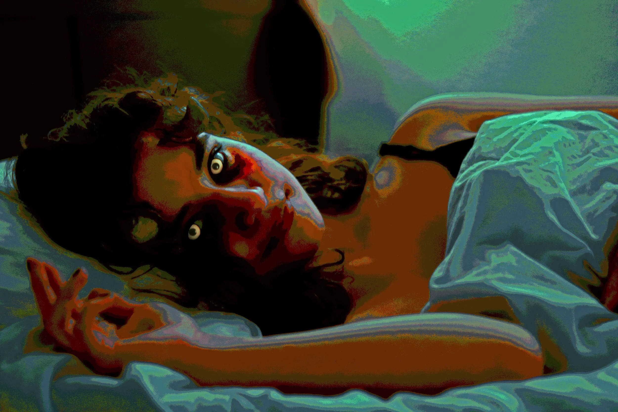 Photo Story: Album Cover Recreations With a Spooky Twist