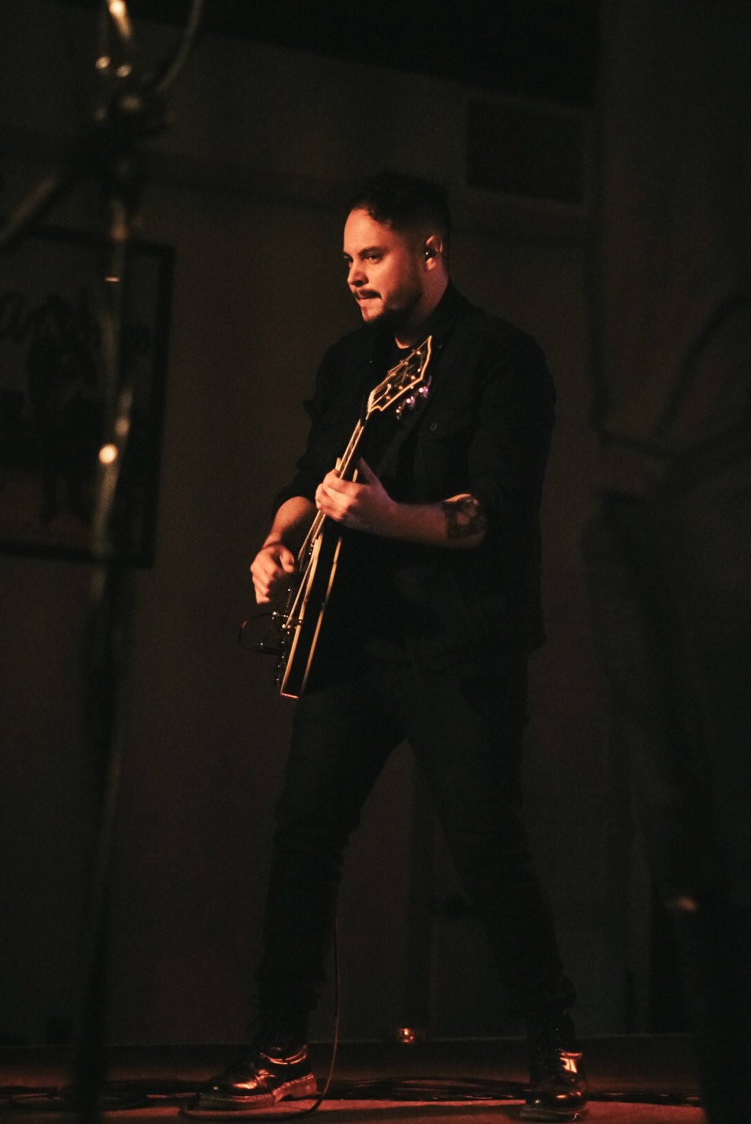  Guitarist of BANNERS performs at Antone’s Nightclub.  