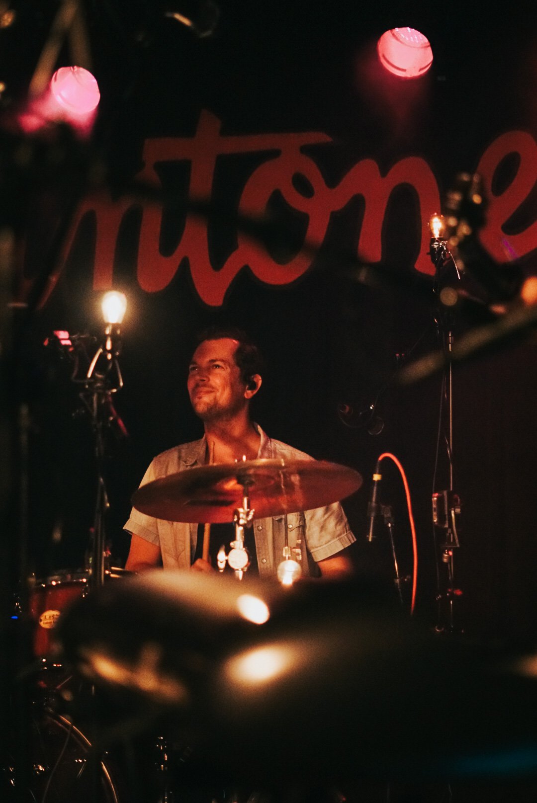  Drummer of BANNERS performs at Antone’s Nightclub.  
