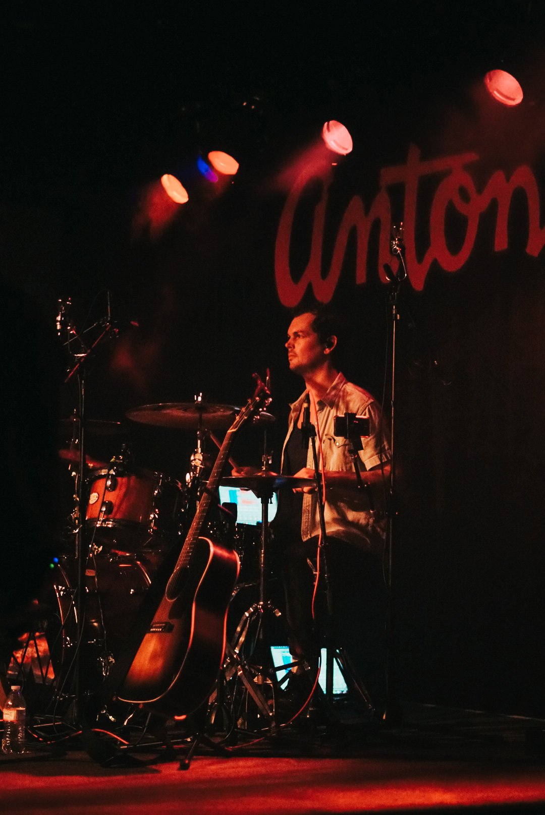  Drummer of BANNERS performs at Antone’s Nightclub.  