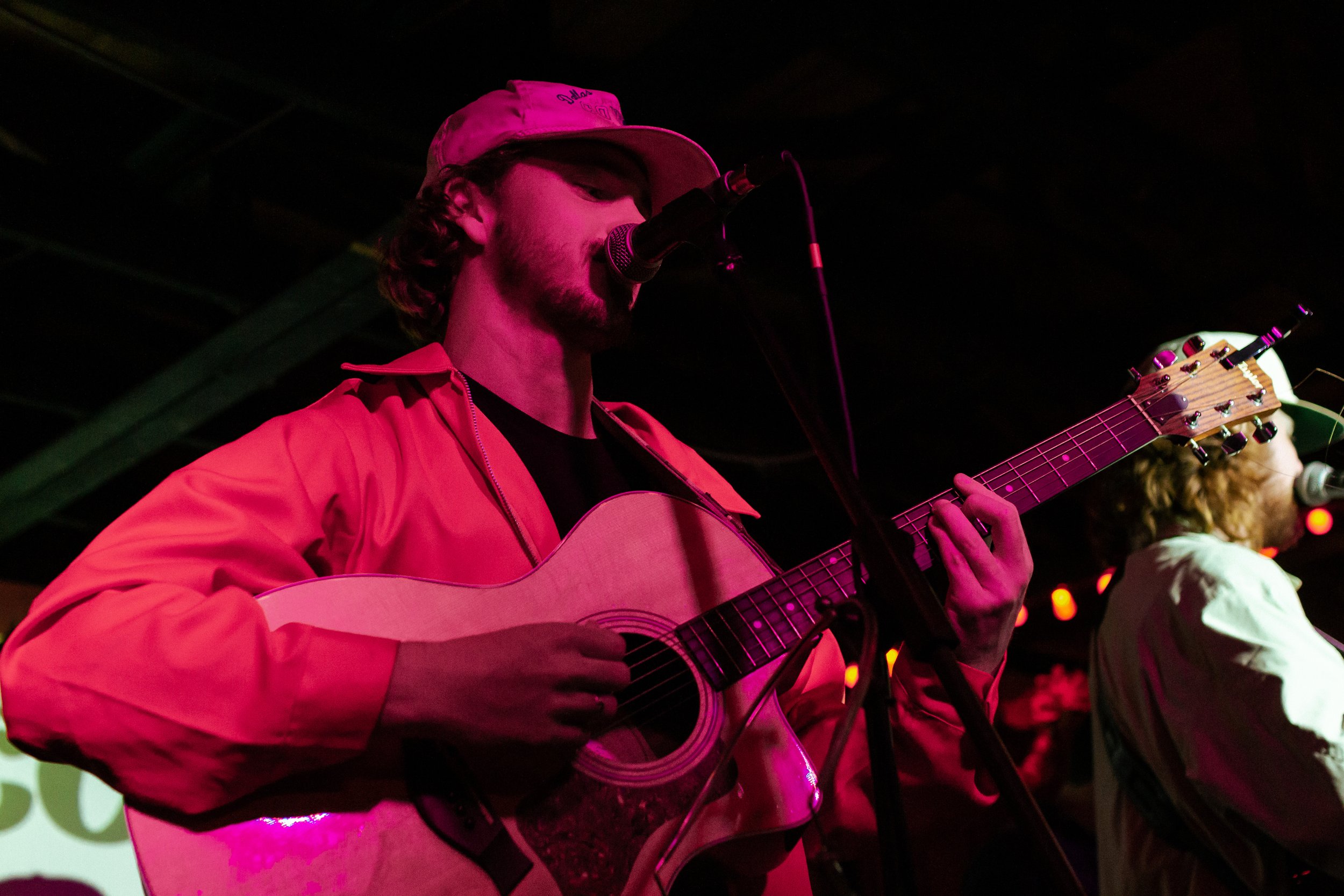  Philip Lupton on guitar. 