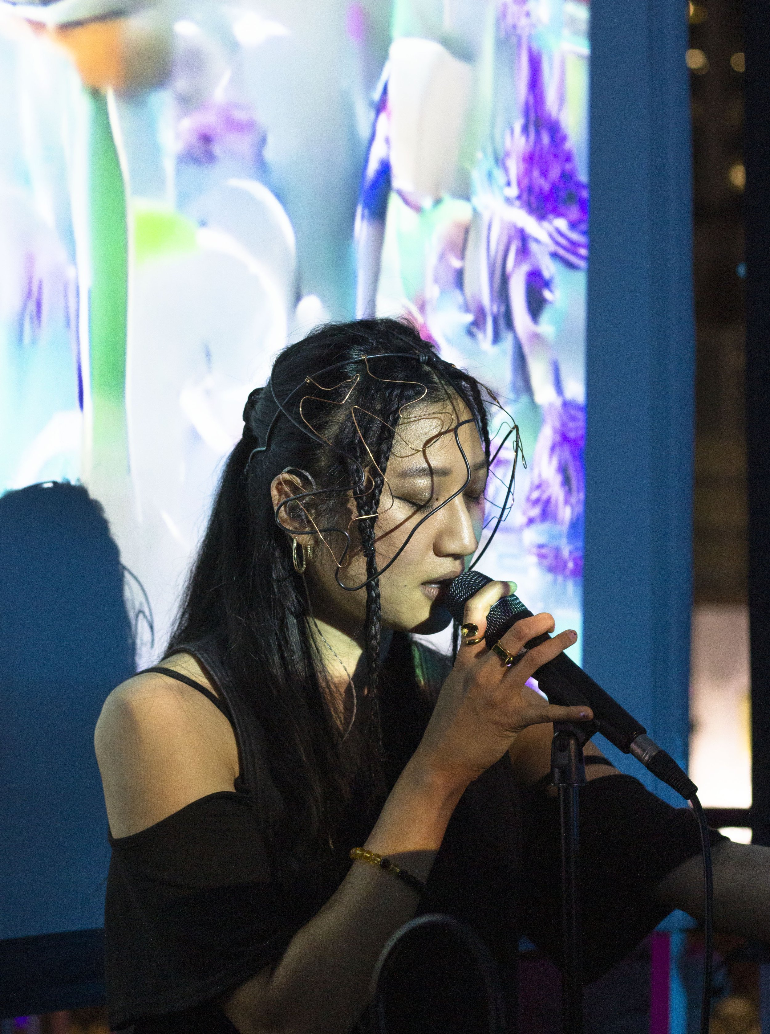  Portrait XO sings her electronic-infused hits at Neon Grotto. 