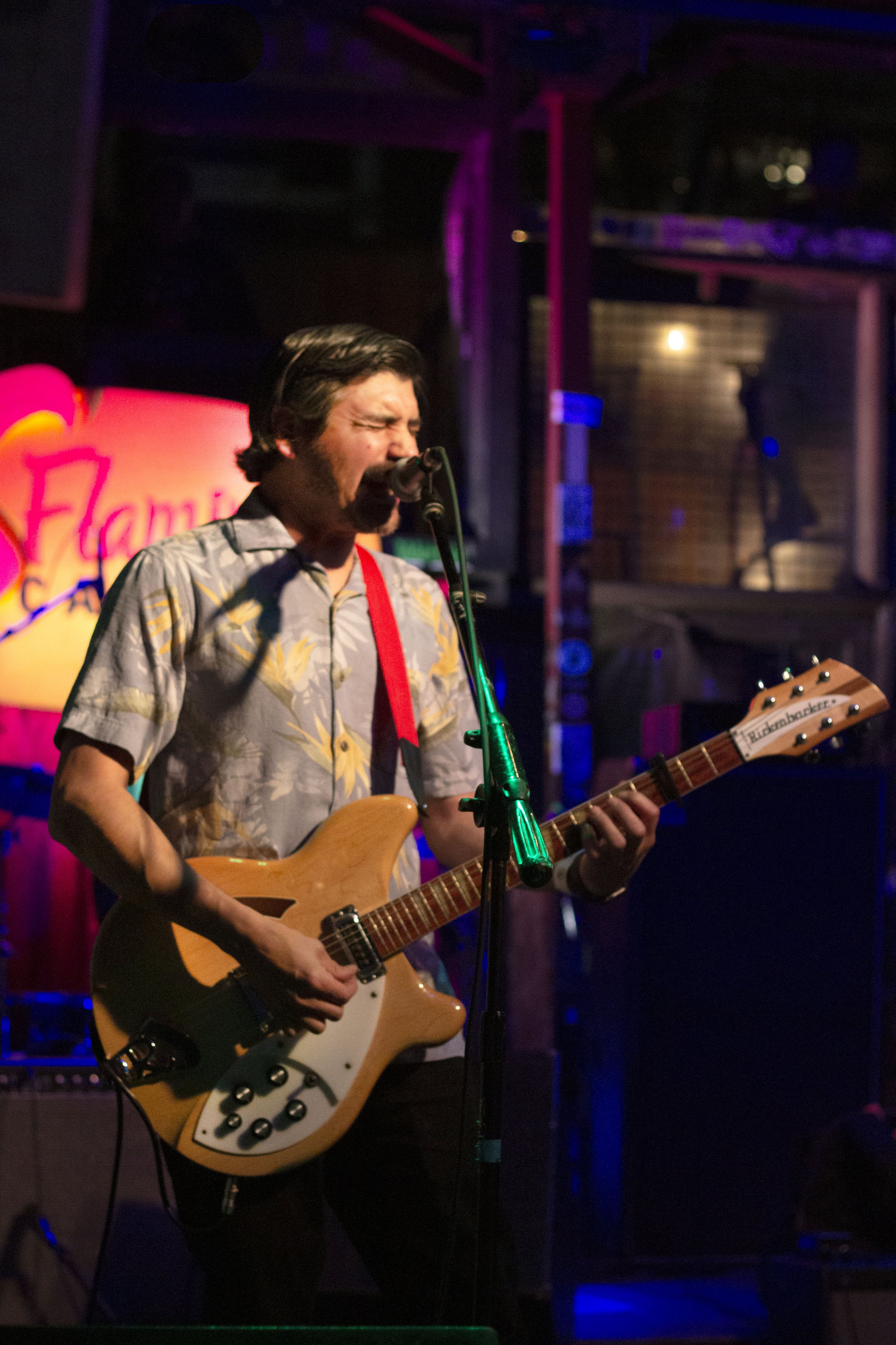  San Antonio-based band The Lost Project performs at Flamingo Cantina. 