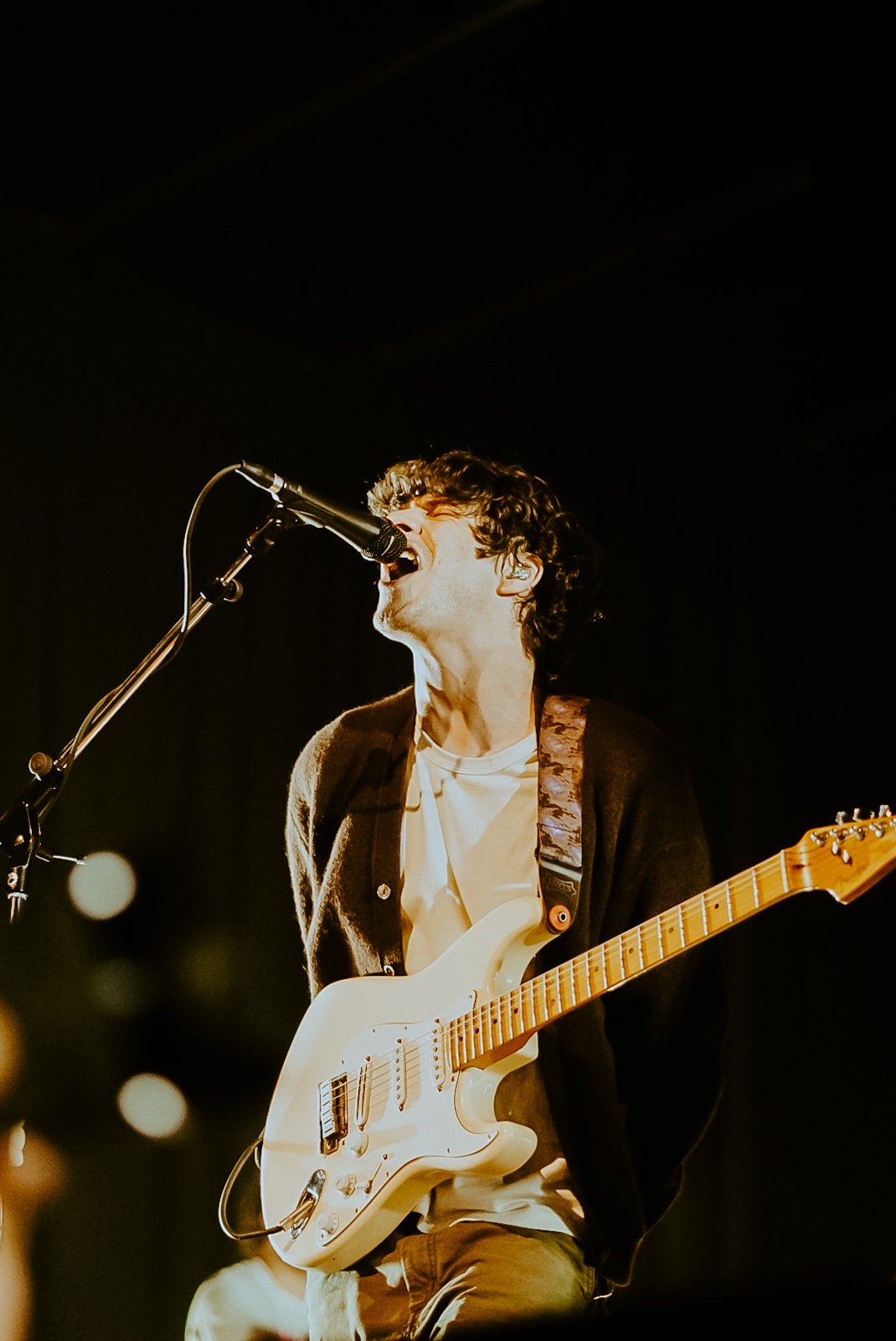  Guitarist Braeden Lemasters performs for Wallows’ “Tell Me That It’s Over” Tour. 