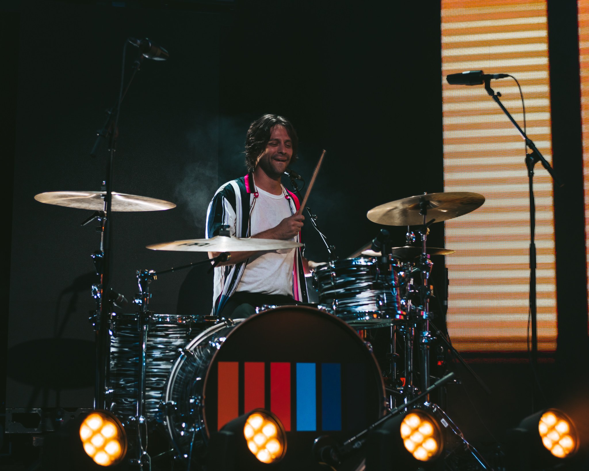  Drummer Ryan Seaman performs “Clusterhug.” 