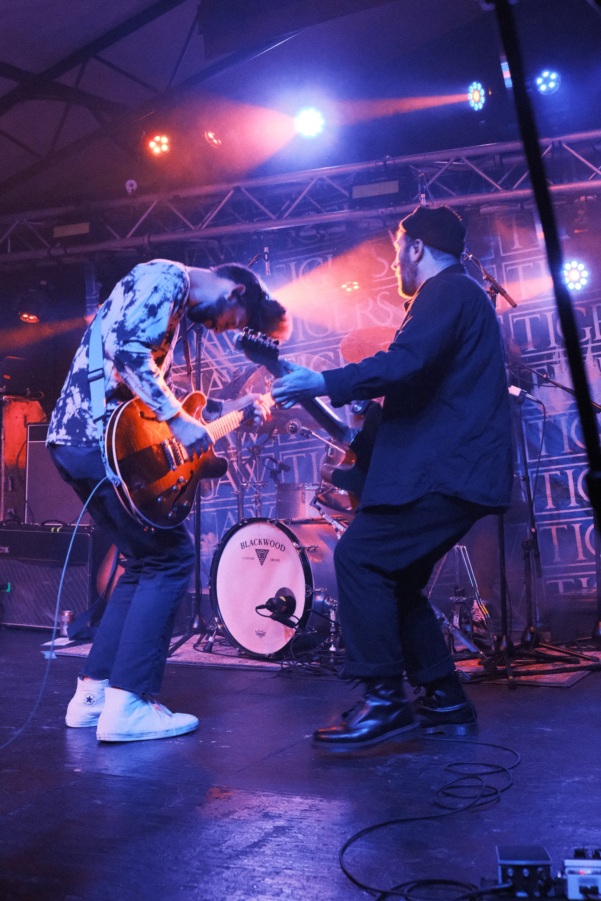  Tigers Jaw performs for a packed pit at Mohawk. 