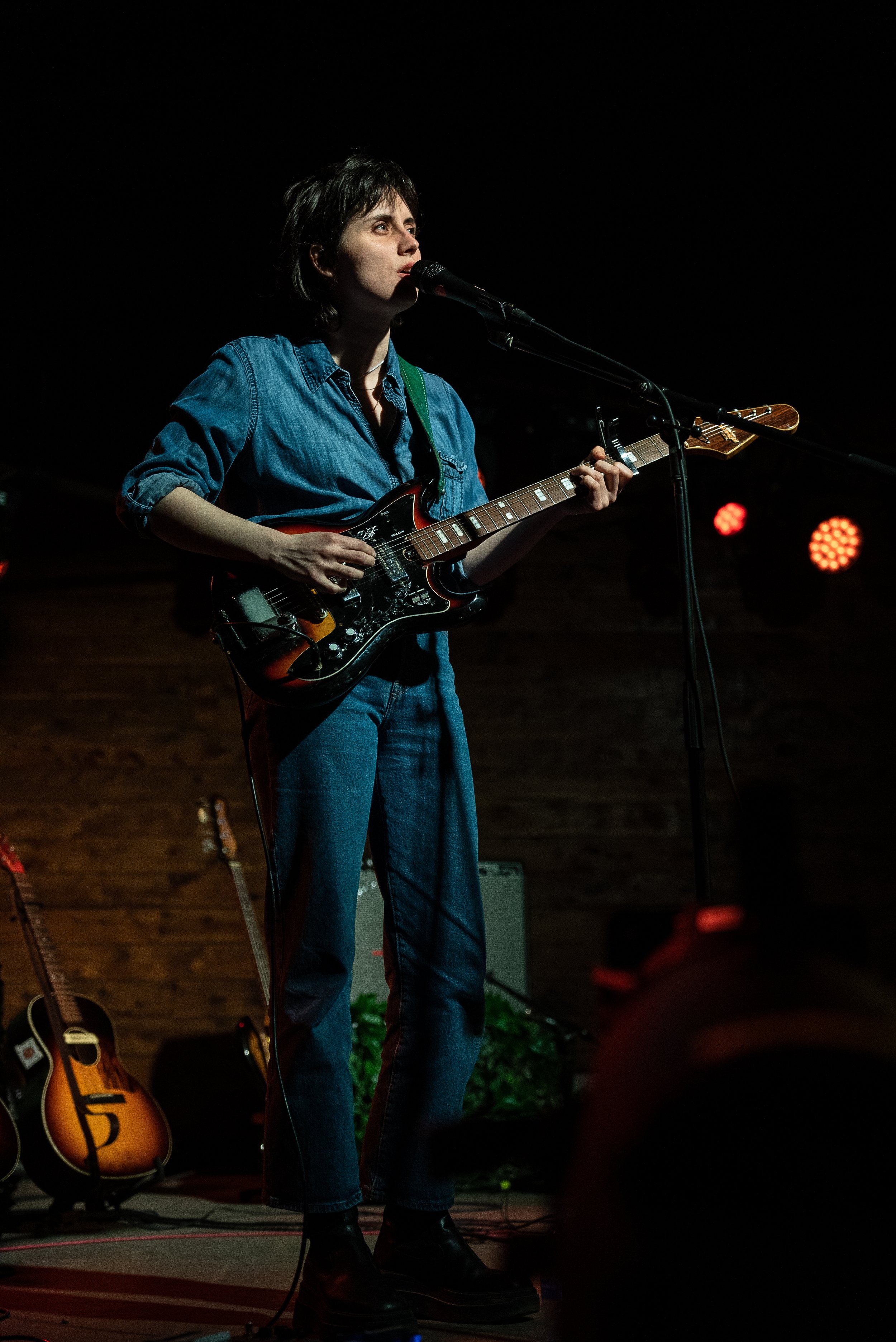  Katy Kirby opens the night with a solo acoustic set.