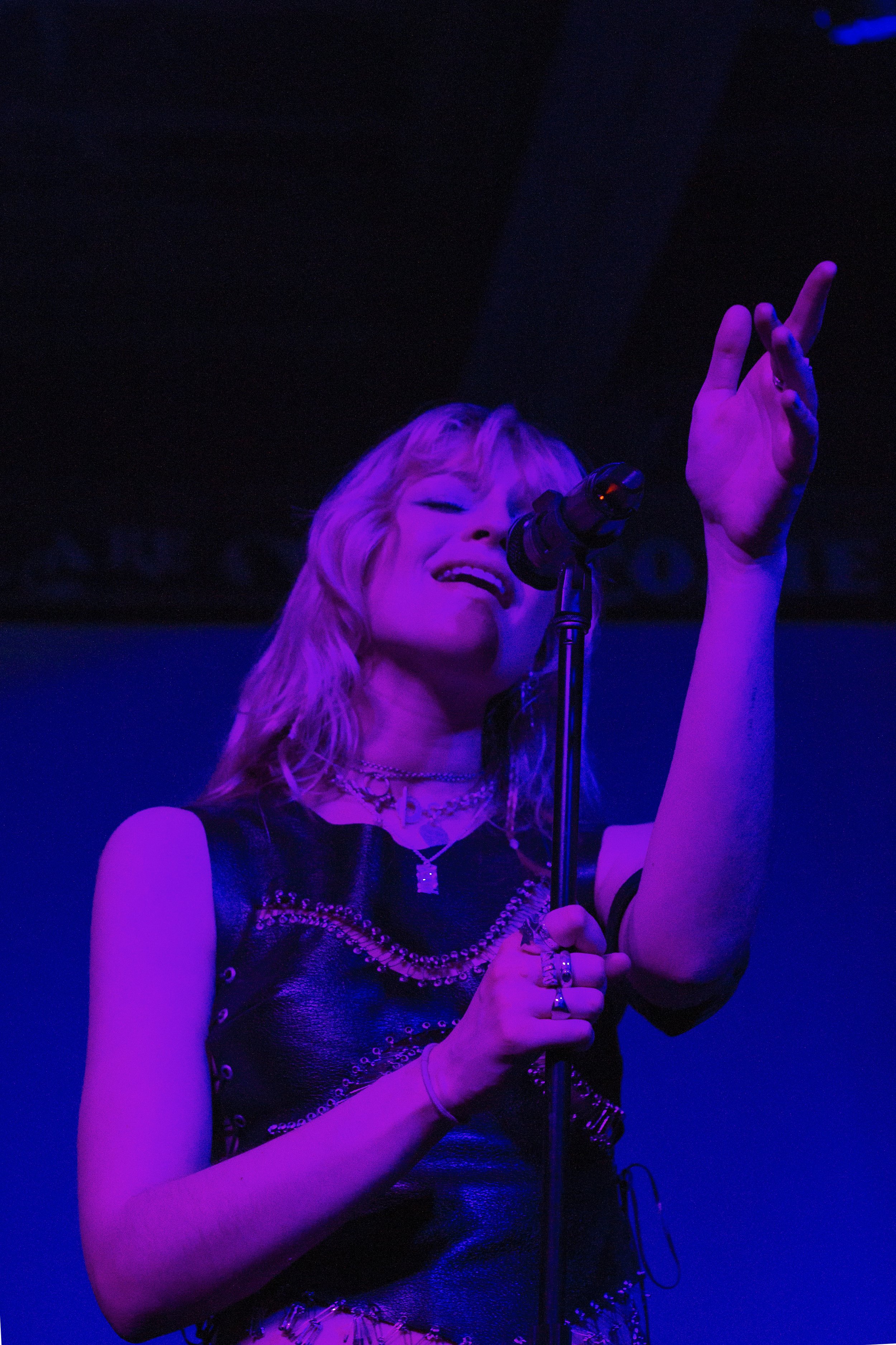  The Suffolk-born artist Dylan performs at Mohawk in Austin, Texas, for her first tour in the United States. 