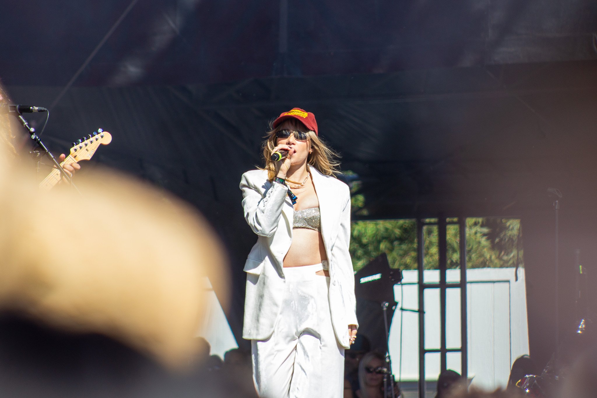   Suki Waterhouse performs her soft, groovy tunes. 