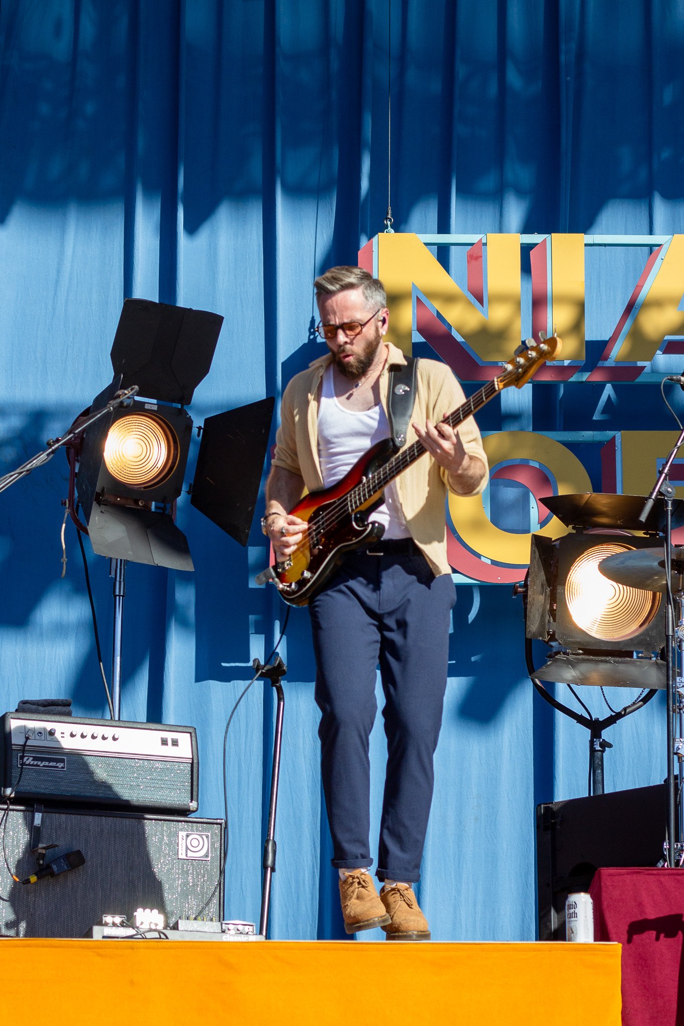  John Bird plays bass for Niall Horan’s song “Heaven.” 