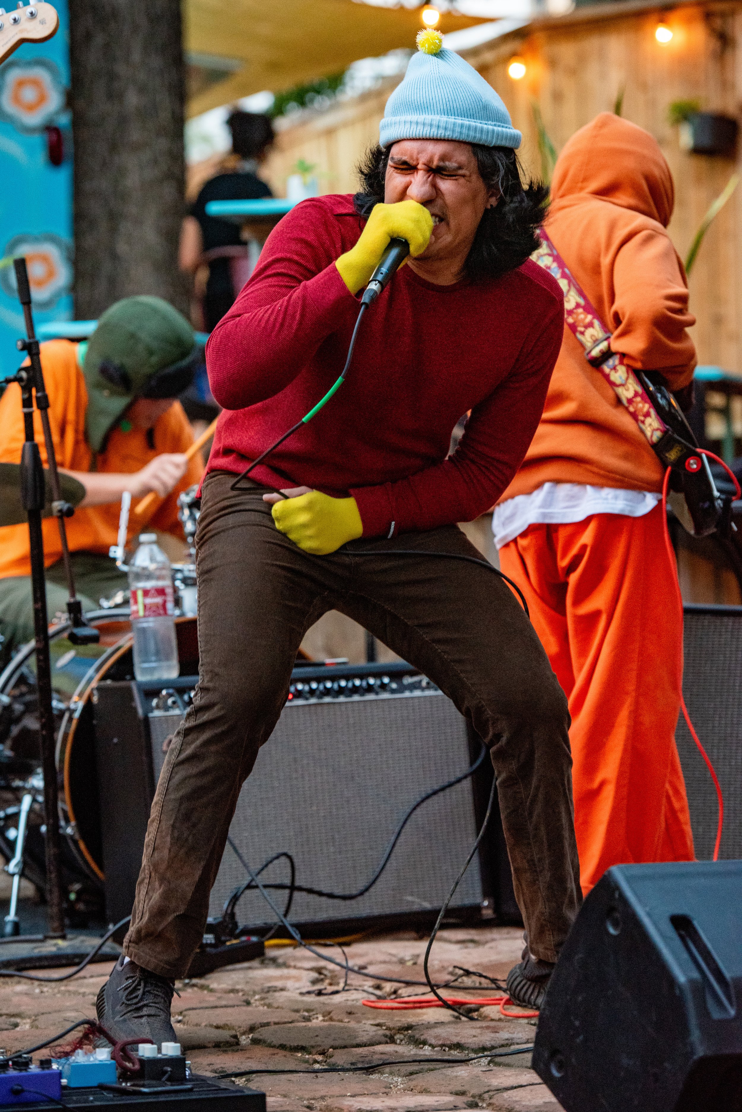 Tealwaves’ Guilermo Rodriguez performs dressed as Eric Cartman from “South Park.”  Photo by Mackenzie Coleman  