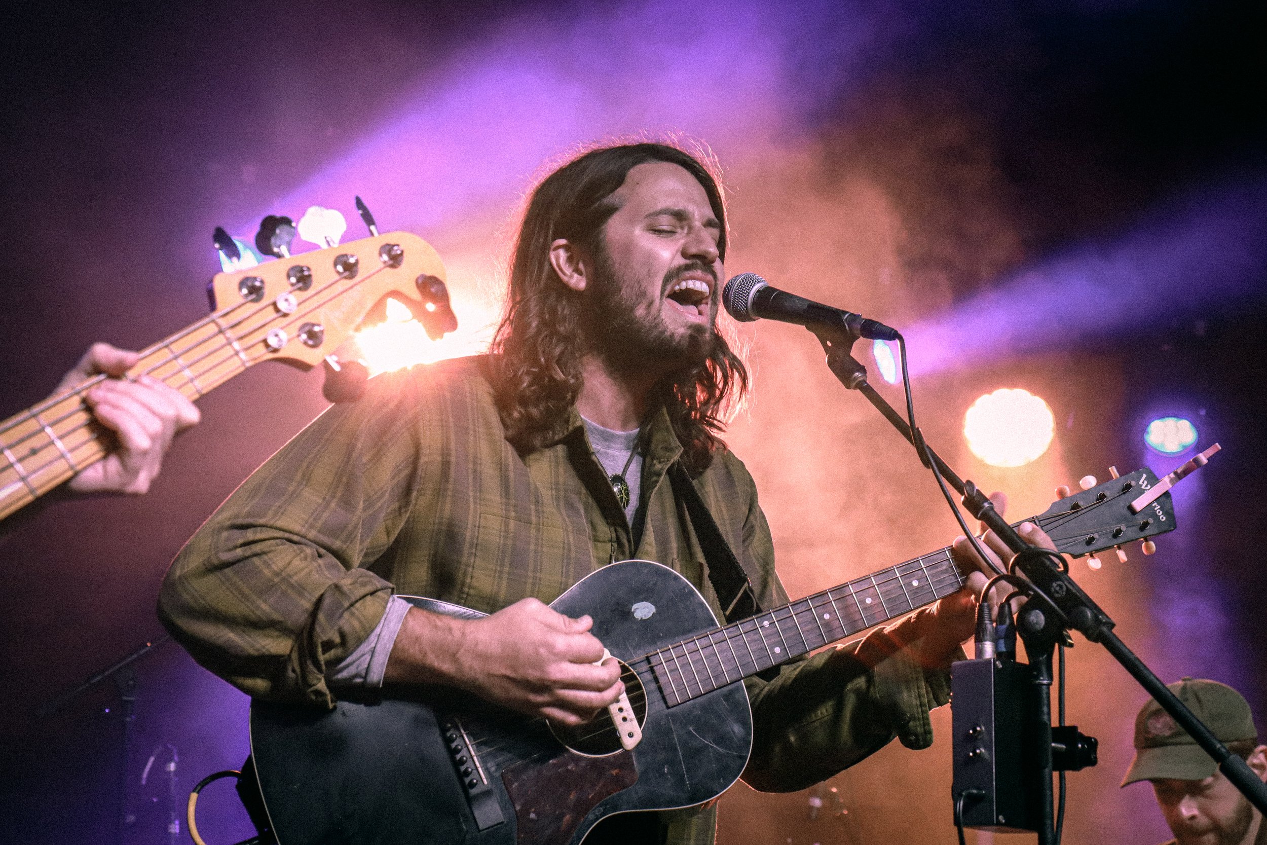  Bendigo Fletcher takes the stage for their alternative-rock opening set. 