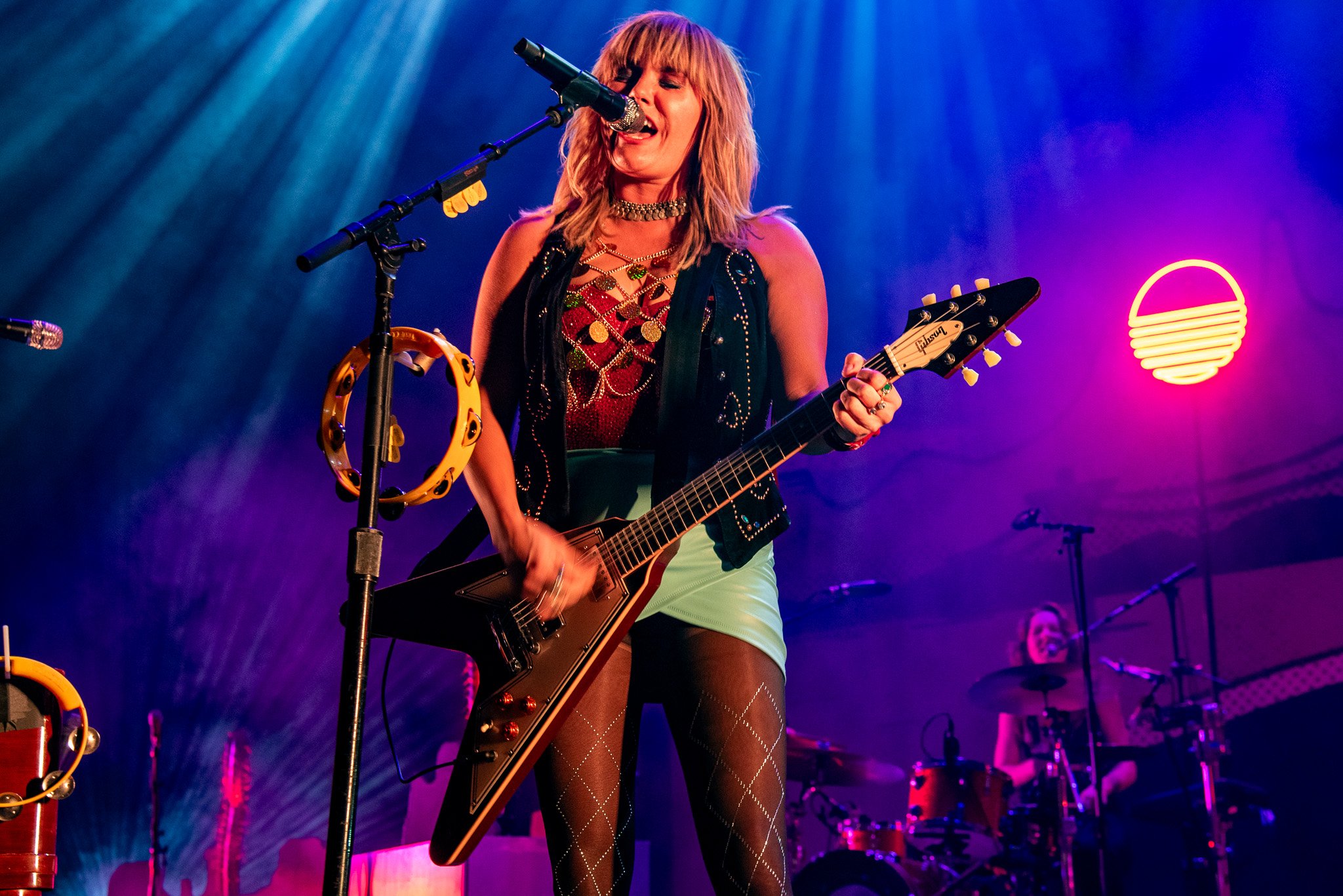  Grace Potter opens her show with “Lady Vagabond” from her newest album,  Mother Road.&nbsp;  