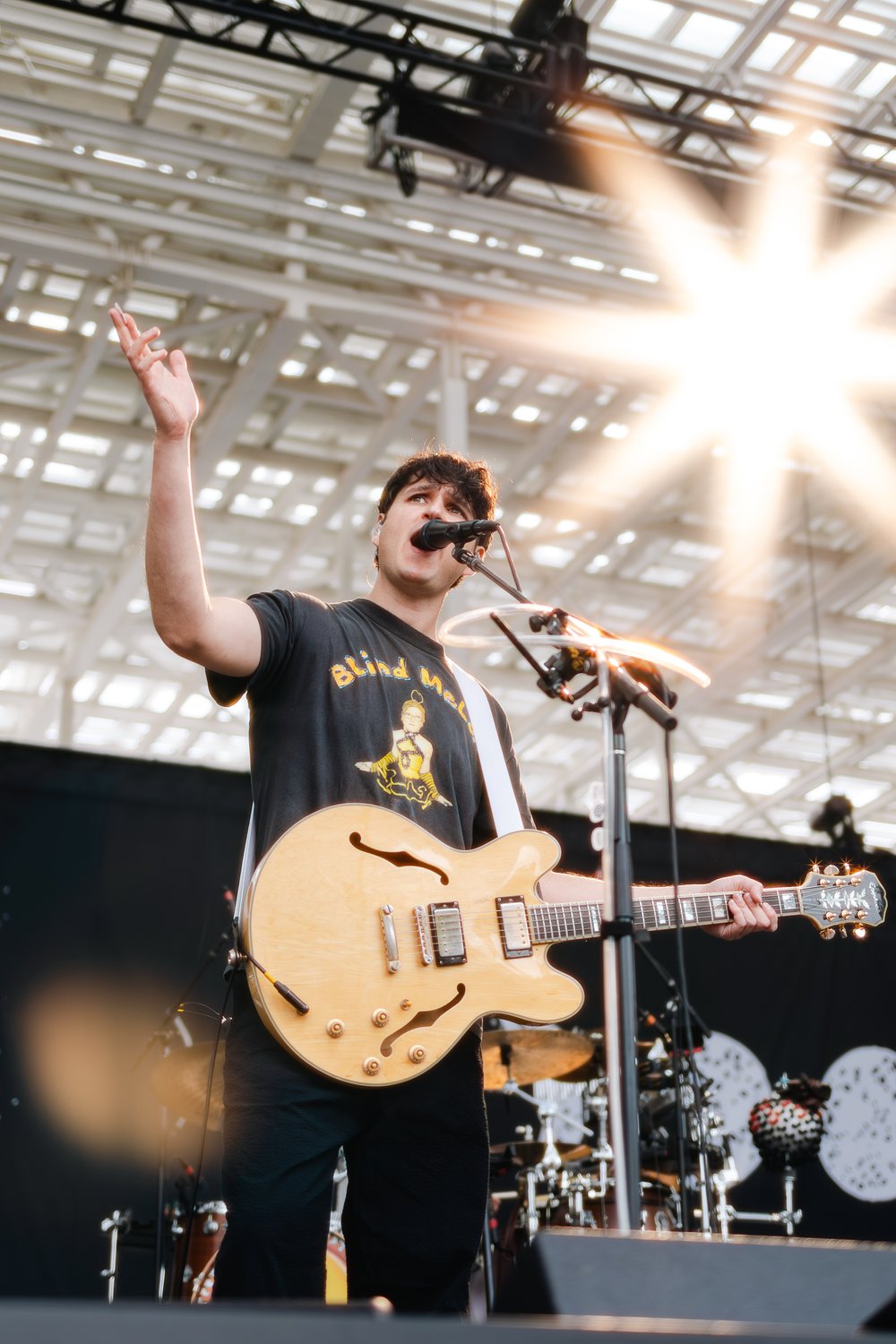  Vampire Weekend’s frontman Ezra Koenig sings “Classical” from the newly released album  Only God Was Above Us . 