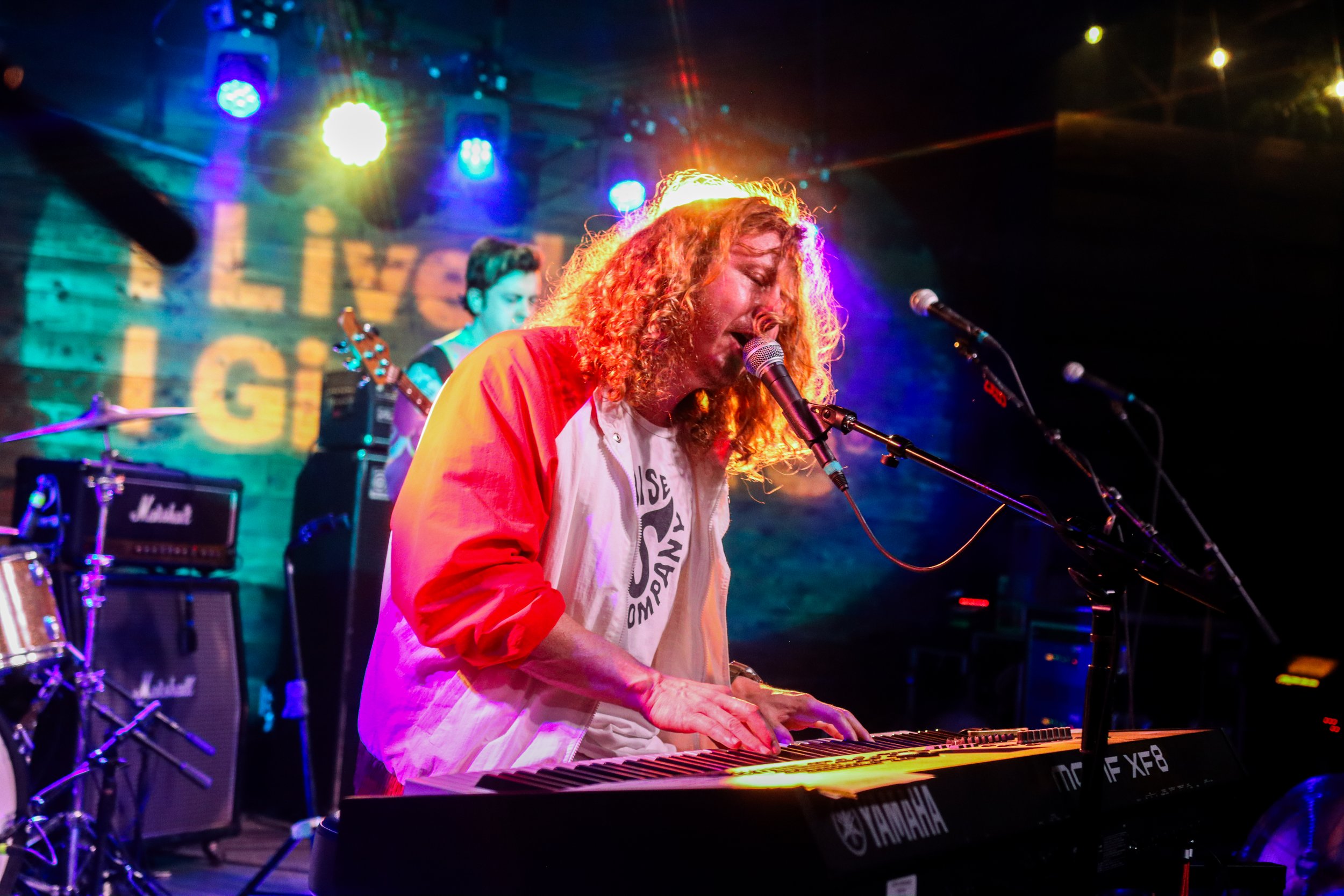  Ben Kweller gives an emotional performance at Scoot Inn. 