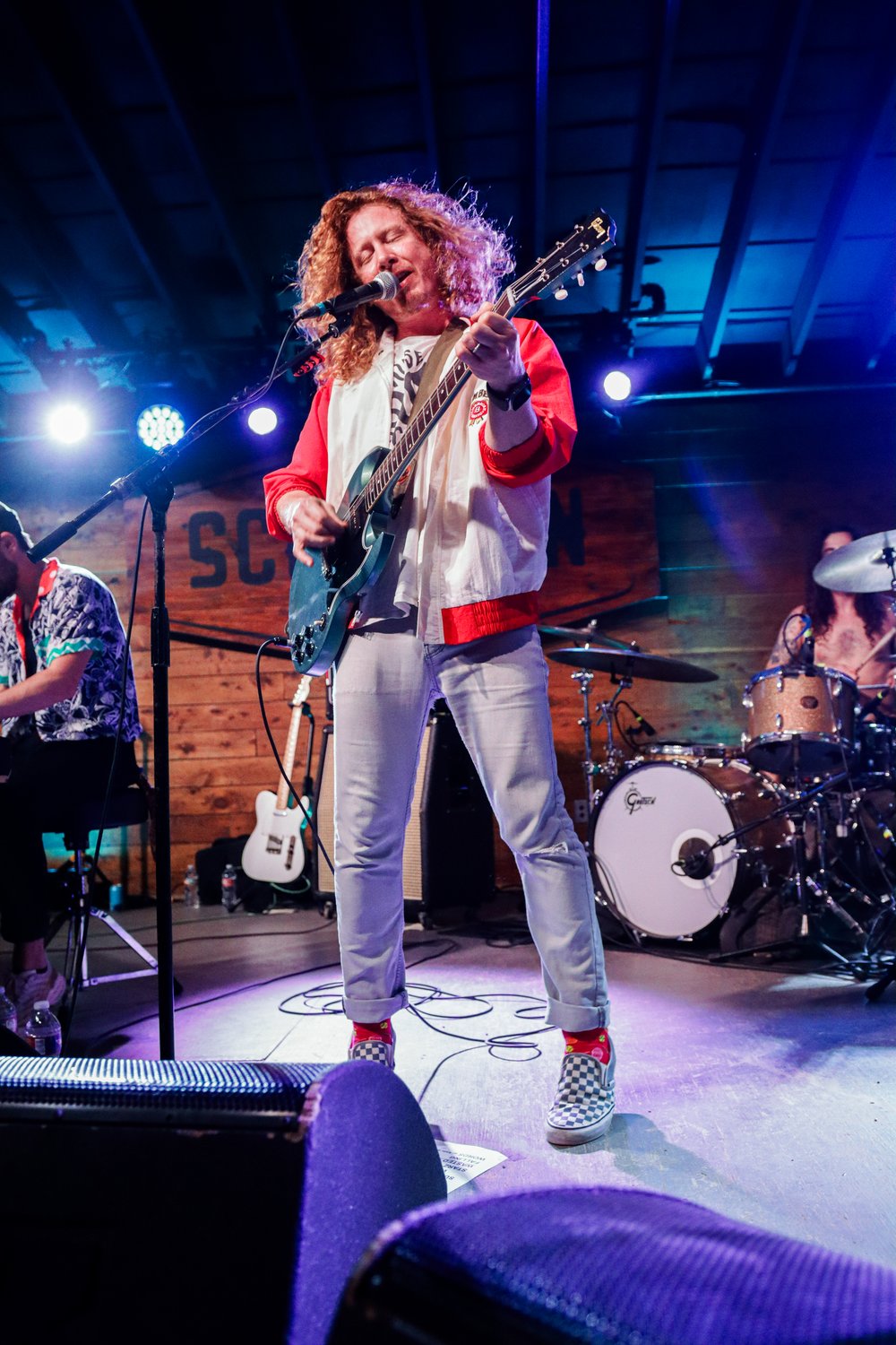  Ben Kweller gives an emotional performance at Scoot Inn. 