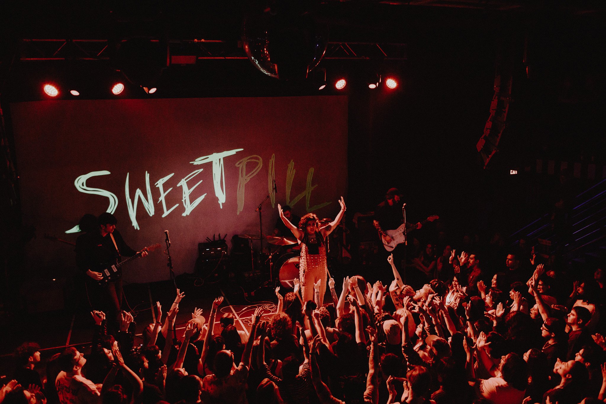  Sweet Pill puts on an electric show that leaves the crowd singing and dancing. 