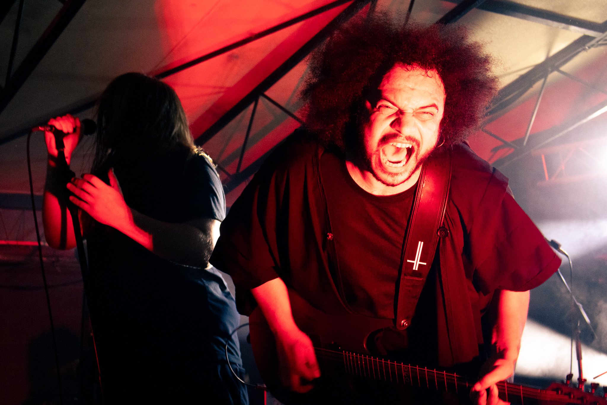Zeal & Ardor continues the metal jam as the headline act of the show.