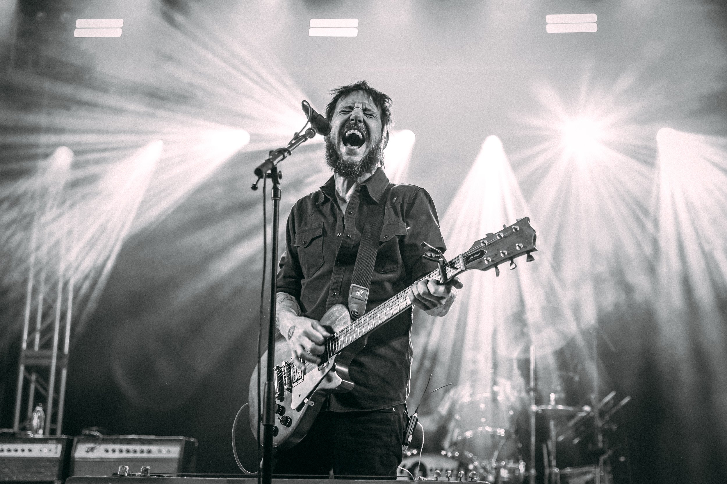  Indie-rock act Band of Horses performs the closing set at Stubb’s for the C3 Management SXSW Showcase. 