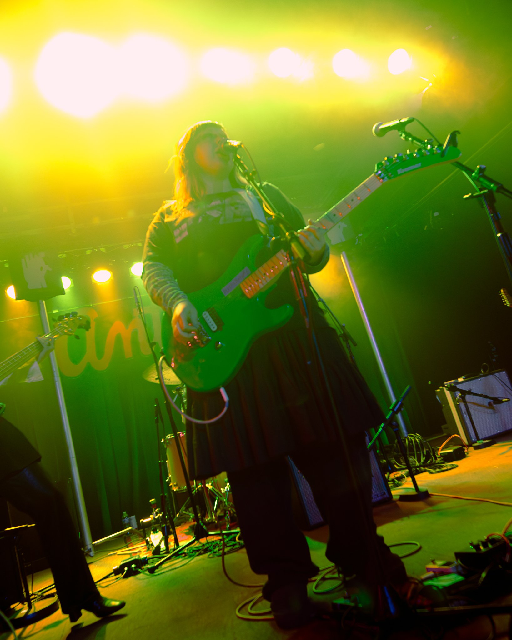 DiRusso passionately performs fan-favorite songs from her debut album, Super Pedestrian .