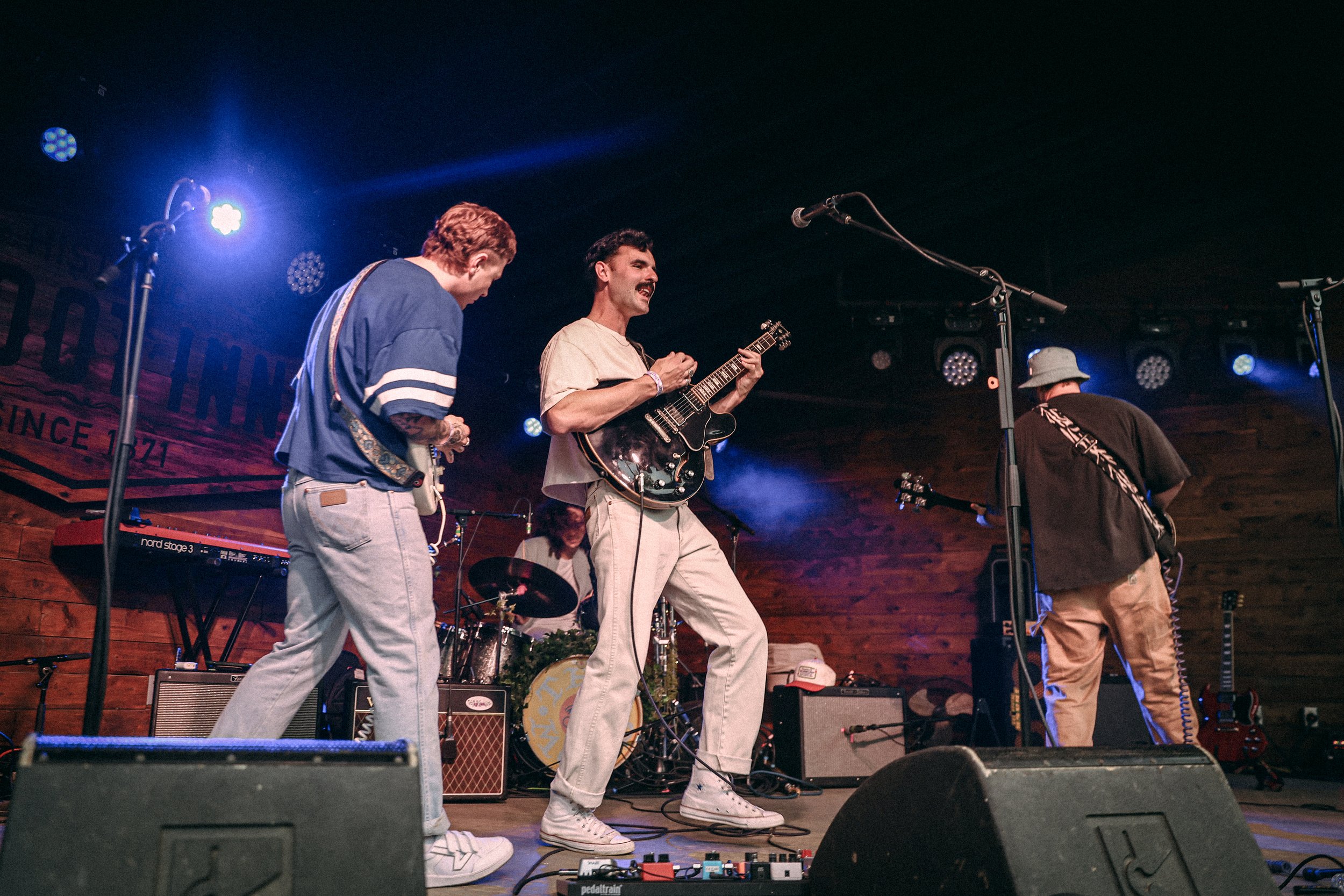  Austin-based band Night Cap opens the show with its signature pop-rock sound. 