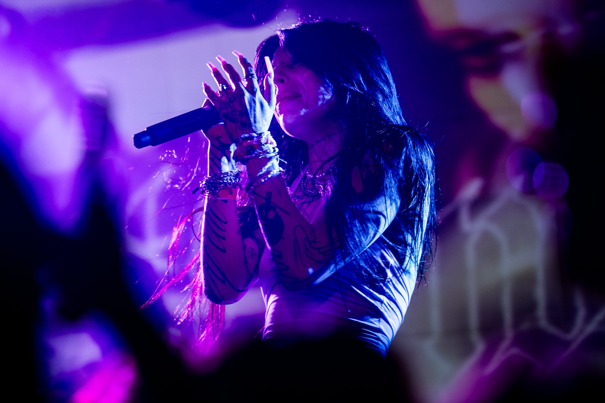 DeathbyRomy performs “CITY OF ANGELS” from her album HOLLYWOOD FOREVER .