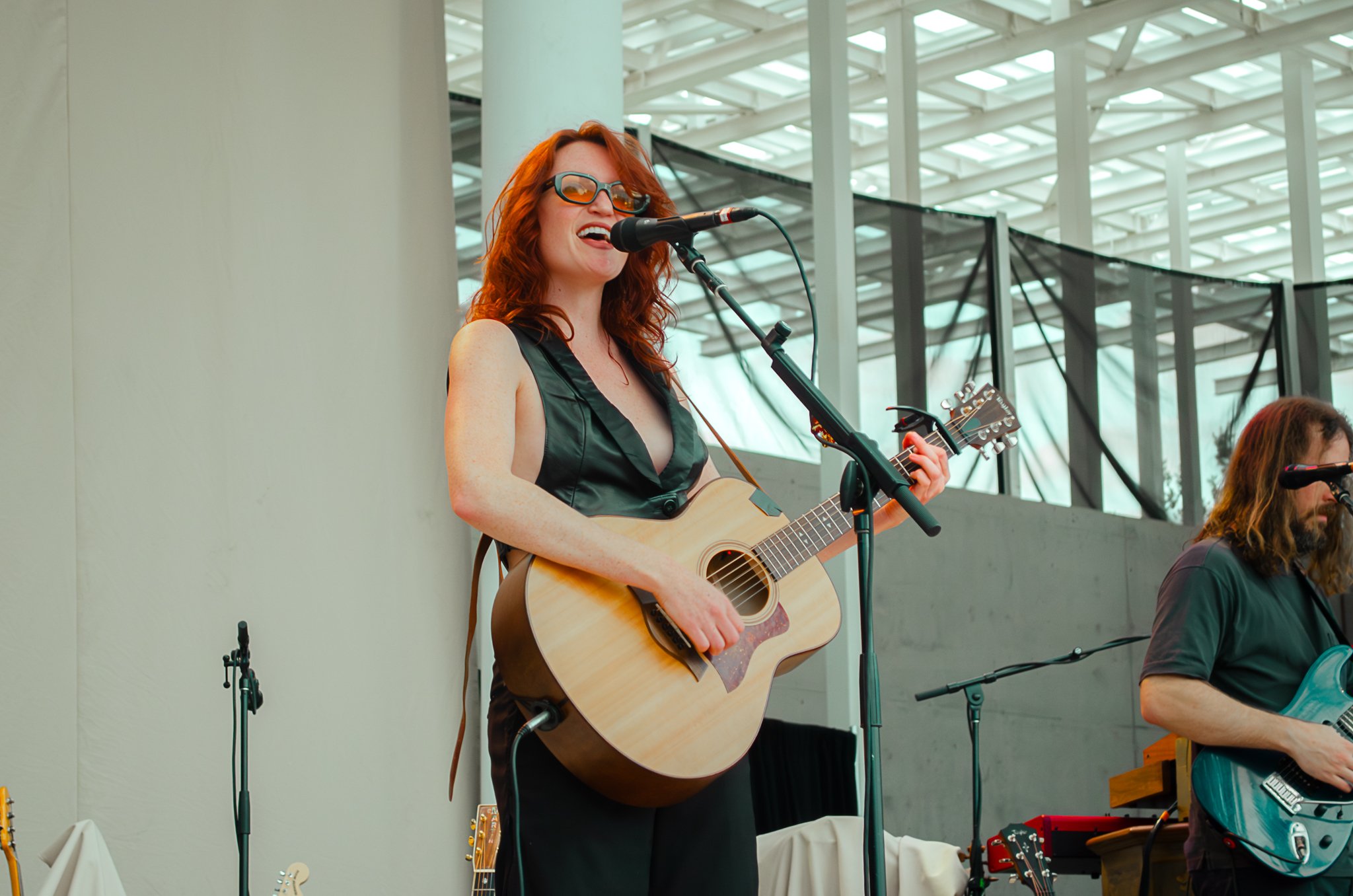 Gavin performs the pensive track, “As Good As It Gets,” from her debut album What A Relief .