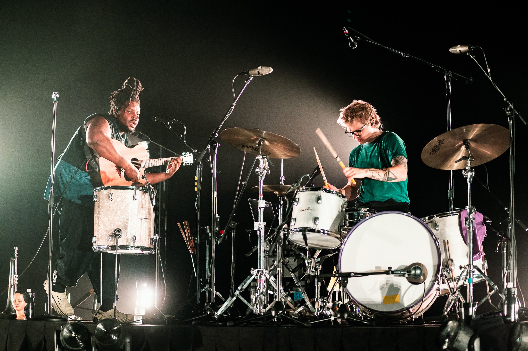 Hippo Campus kicks off its set with tracks from its latest album Flood.