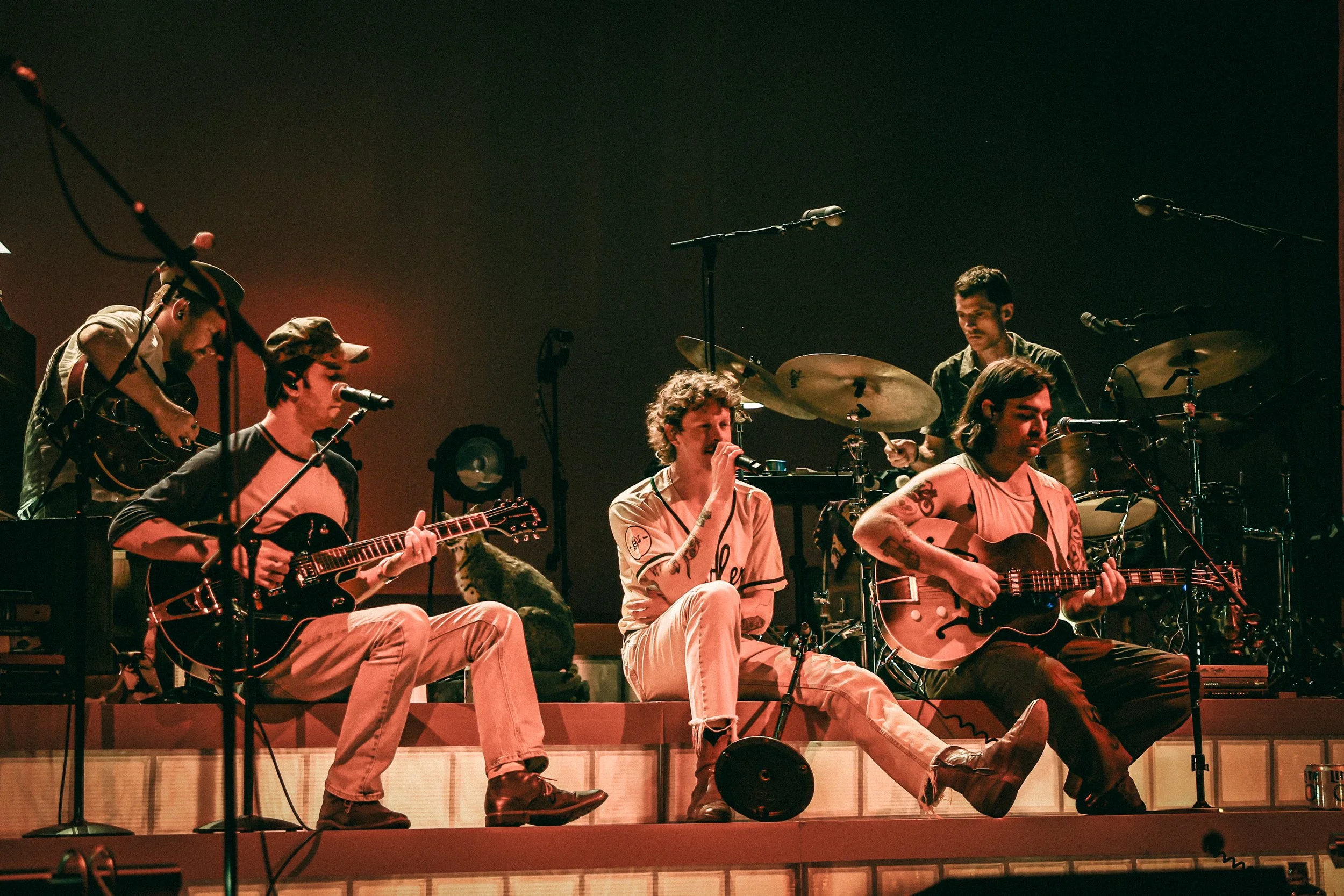  Caamp performs tracks from its upcoming album  Copper Changes Color . 