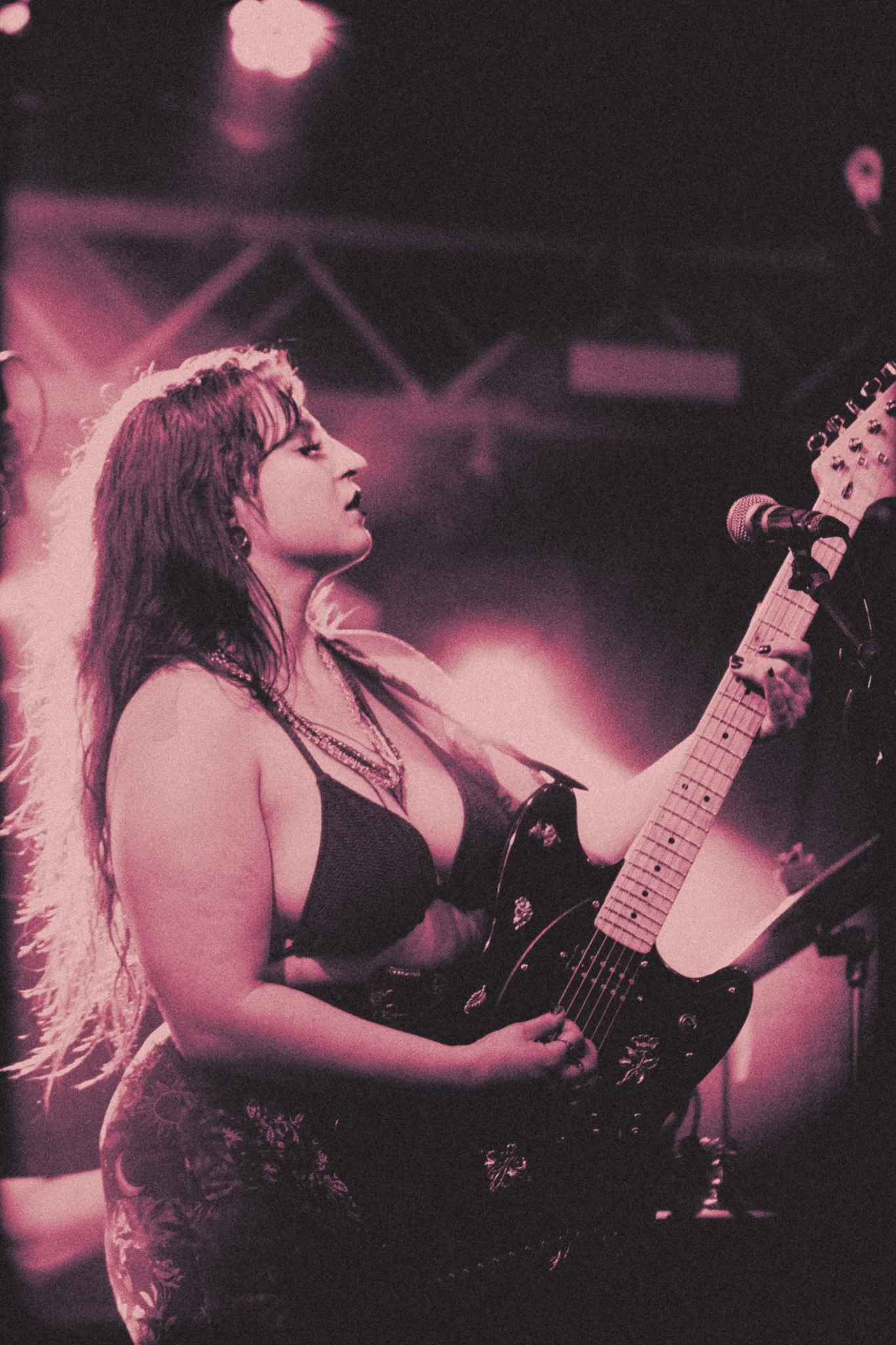 Californian shoegaze group chokecherry takes the stage at Mohawk. 