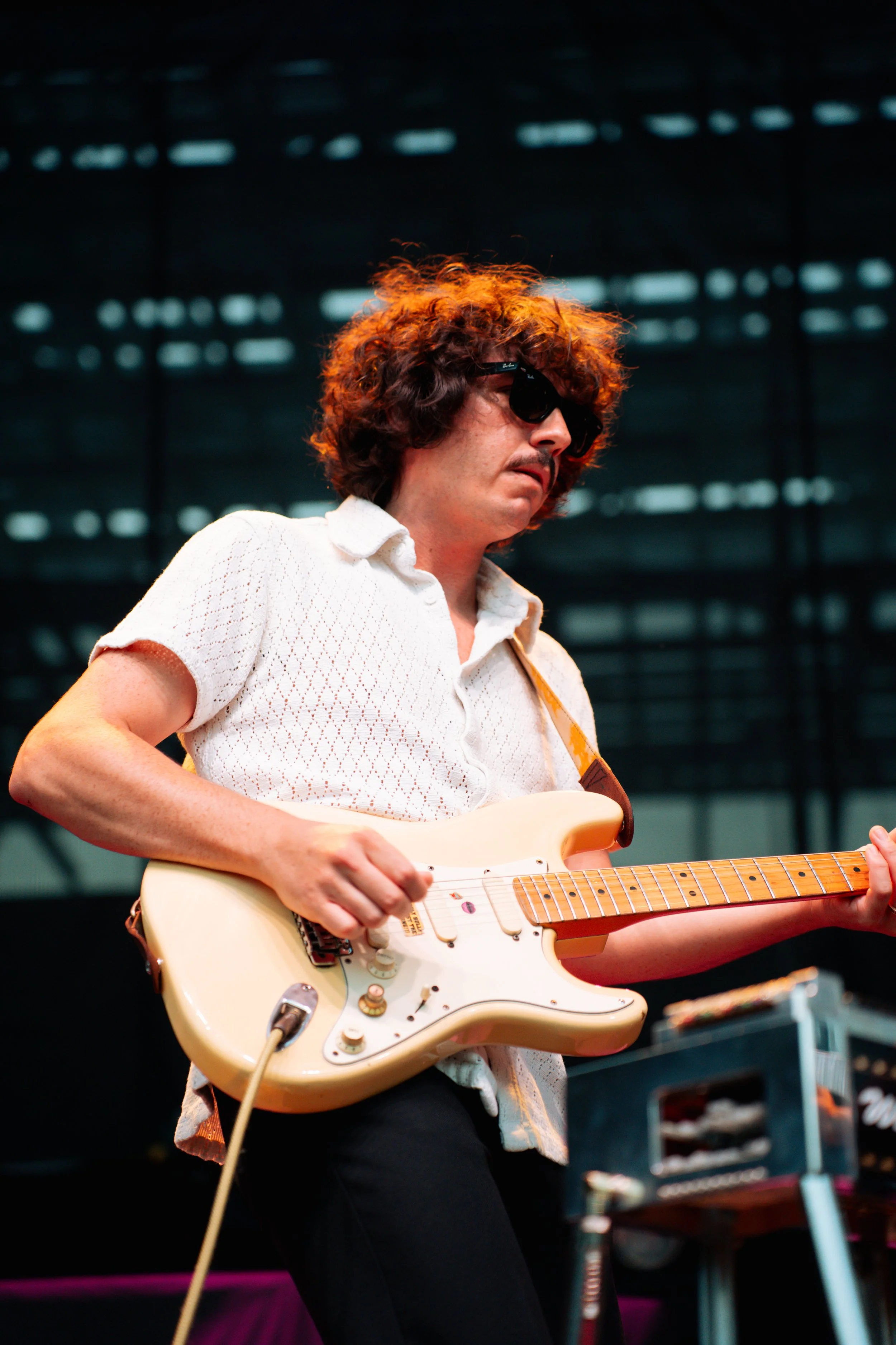Guitarist Jon Catfish DeLorme performs a twangy and nostalgic solo on “Ballad of the Texas King.”