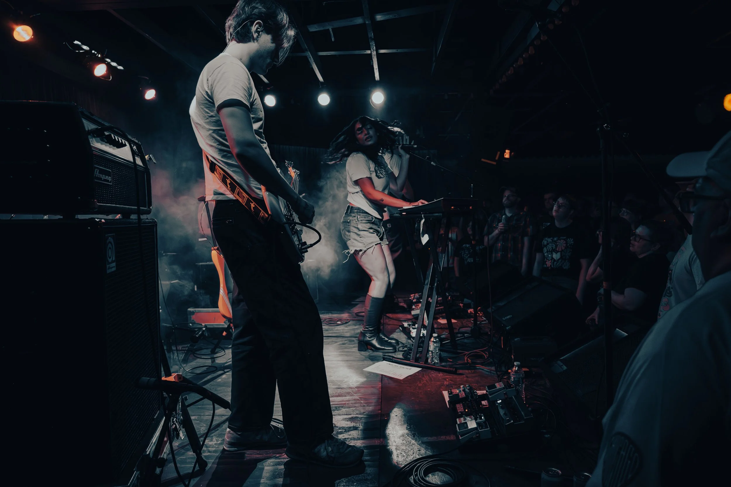 Brit rock band English Teacher opens with the titular track from its 2024 debut album, This Could Be Texas , for its show in the state’s capital.
