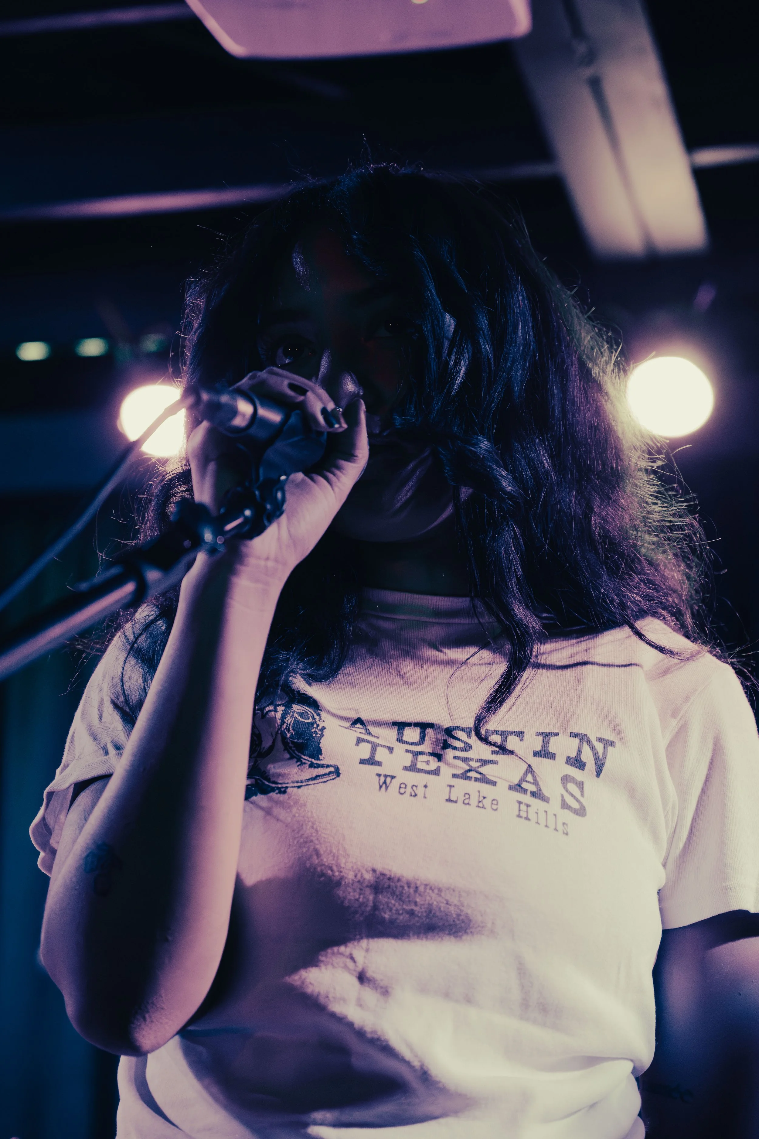 Brit rock band English Teacher opens with the titular track from its 2024 debut album, This Could Be Texas , for its show in the state’s capital.