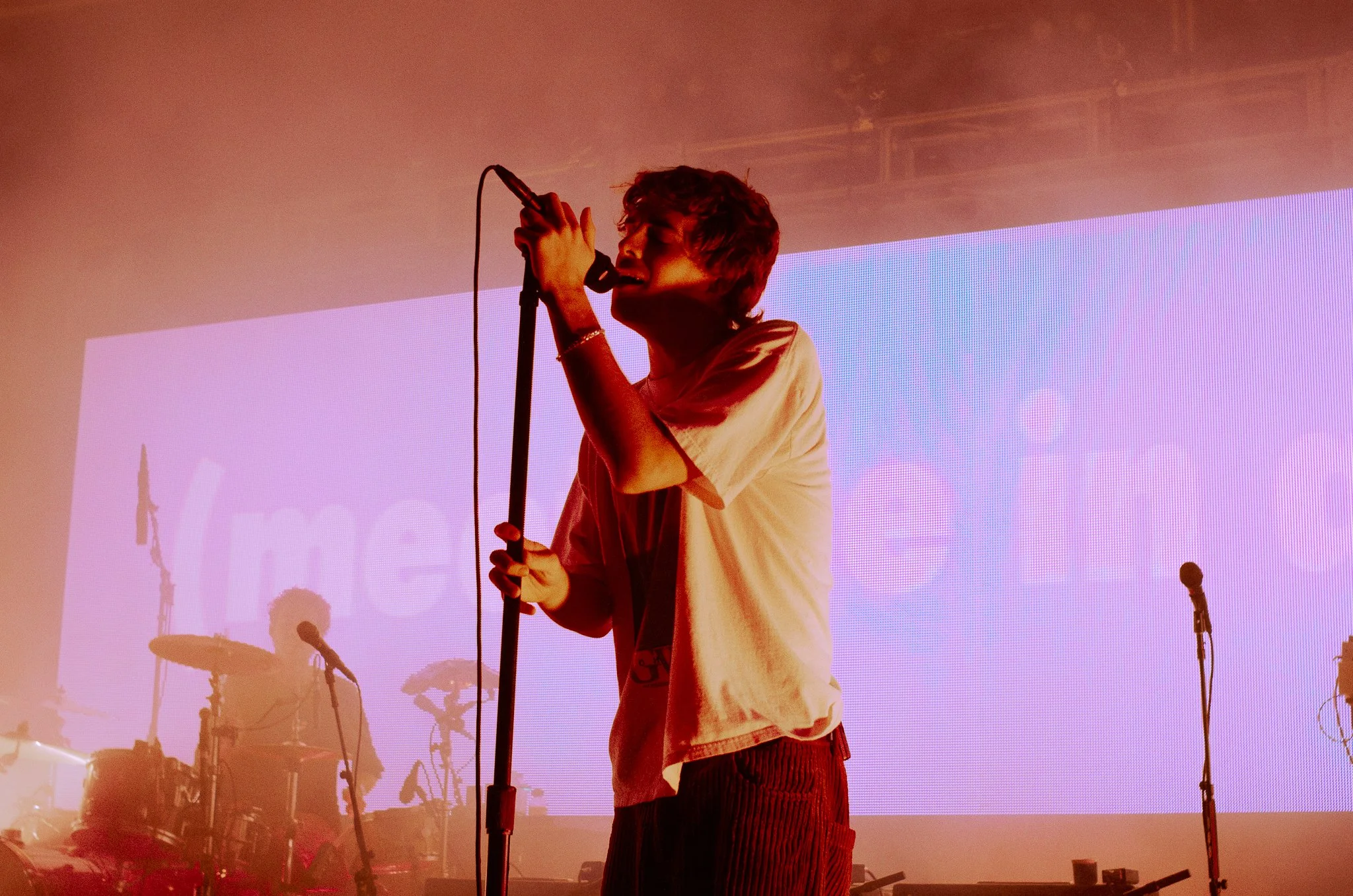 The unique beat of “Heading For The Door” travels throughout the venue as Pavlovic’s soft vocals complement the track.