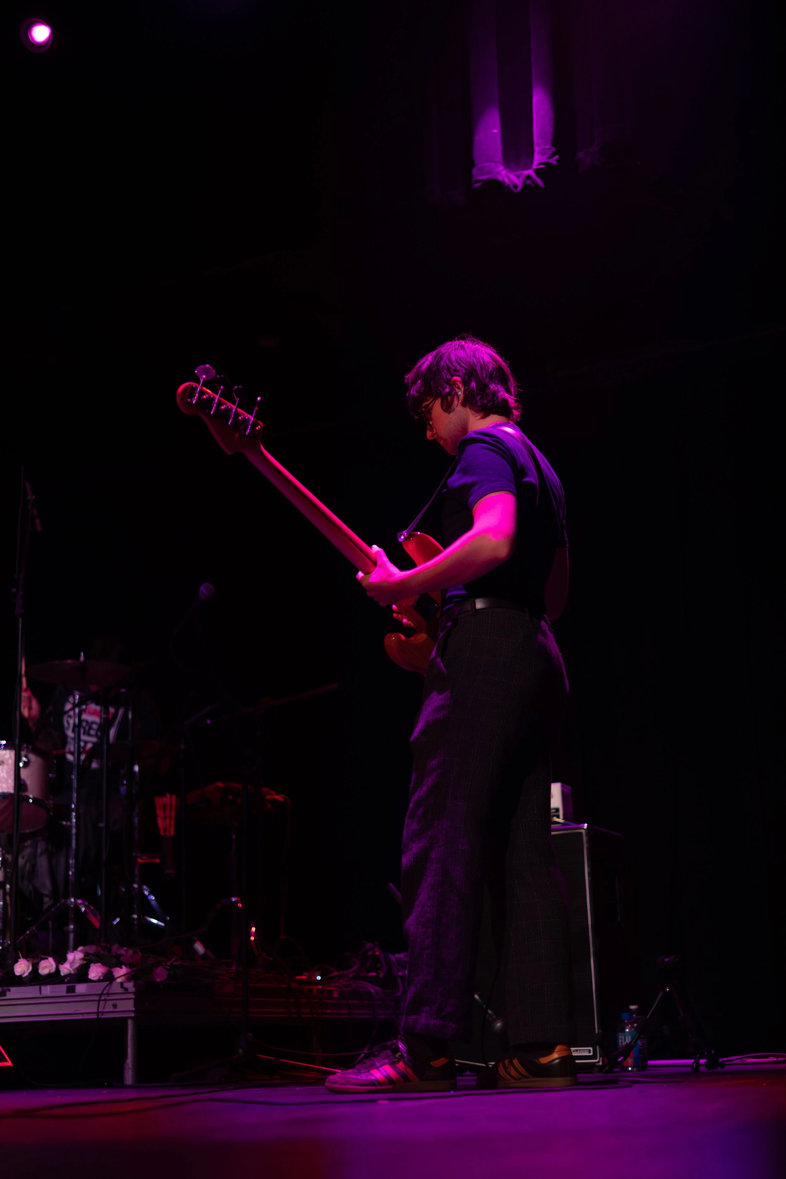 The Rapture makes an electric entrance, kicking off its first headlining tour in 15 years with its song “House of Jealous Lovers” off the 2003 album Echoes.