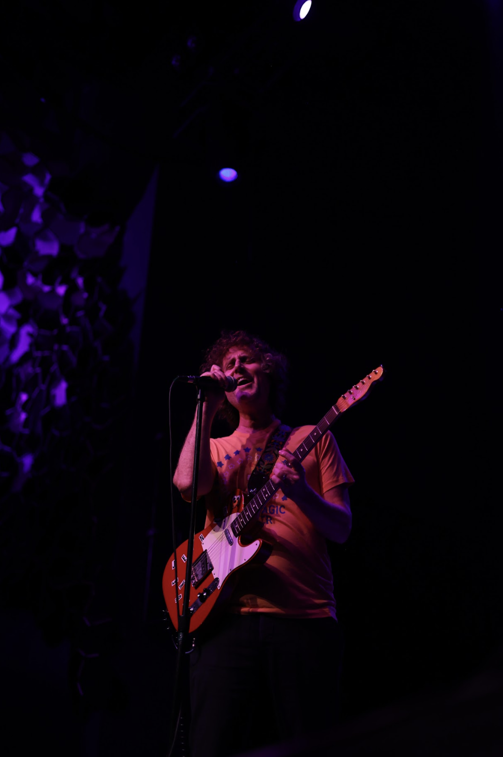 The Rapture makes an electric entrance, kicking off its first headlining tour in 15 years with its song “House of Jealous Lovers” off the 2003 album Echoes.