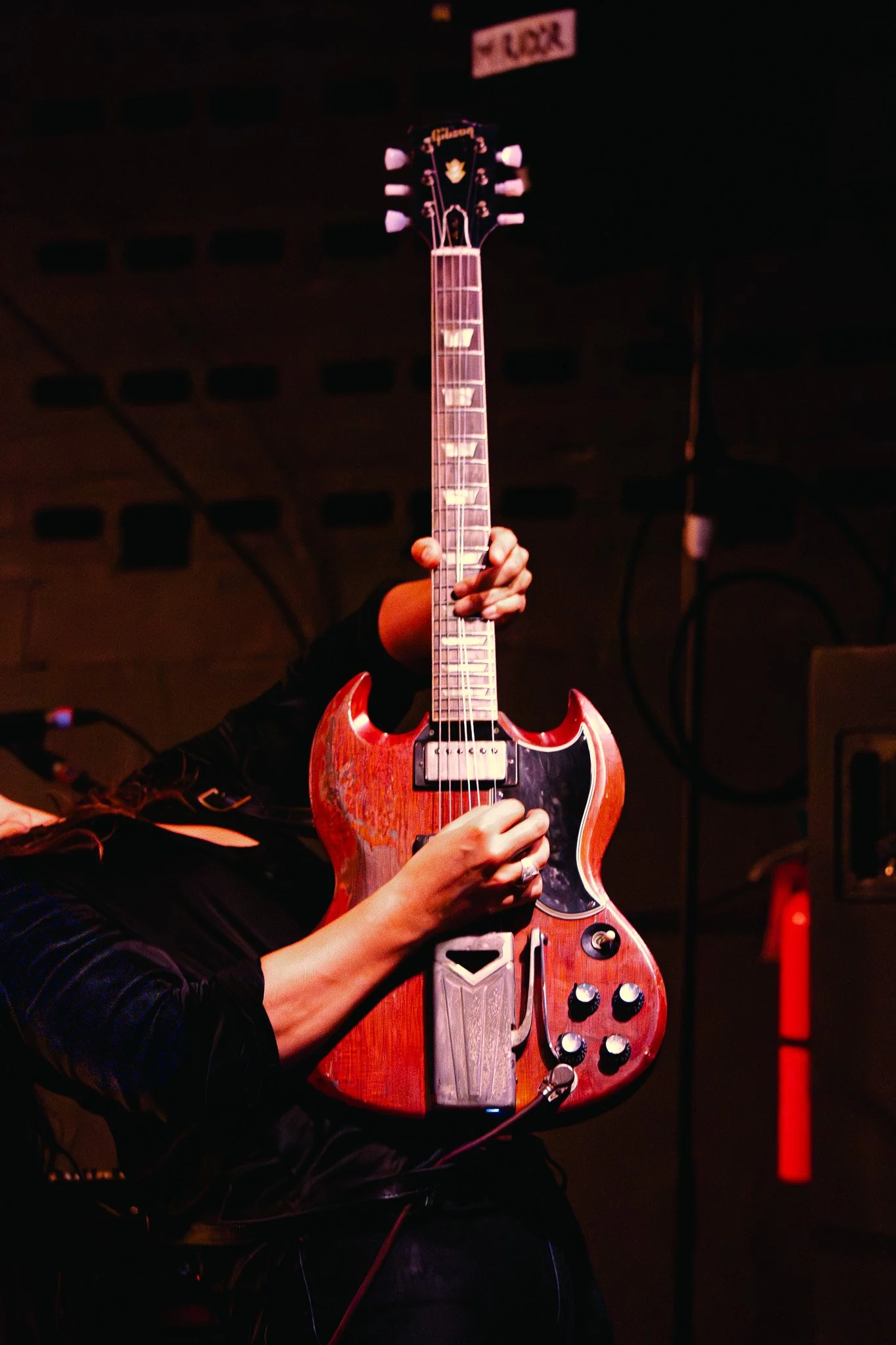 The band electrifies the venue with its gritty track “Fortune’s Fate.”
