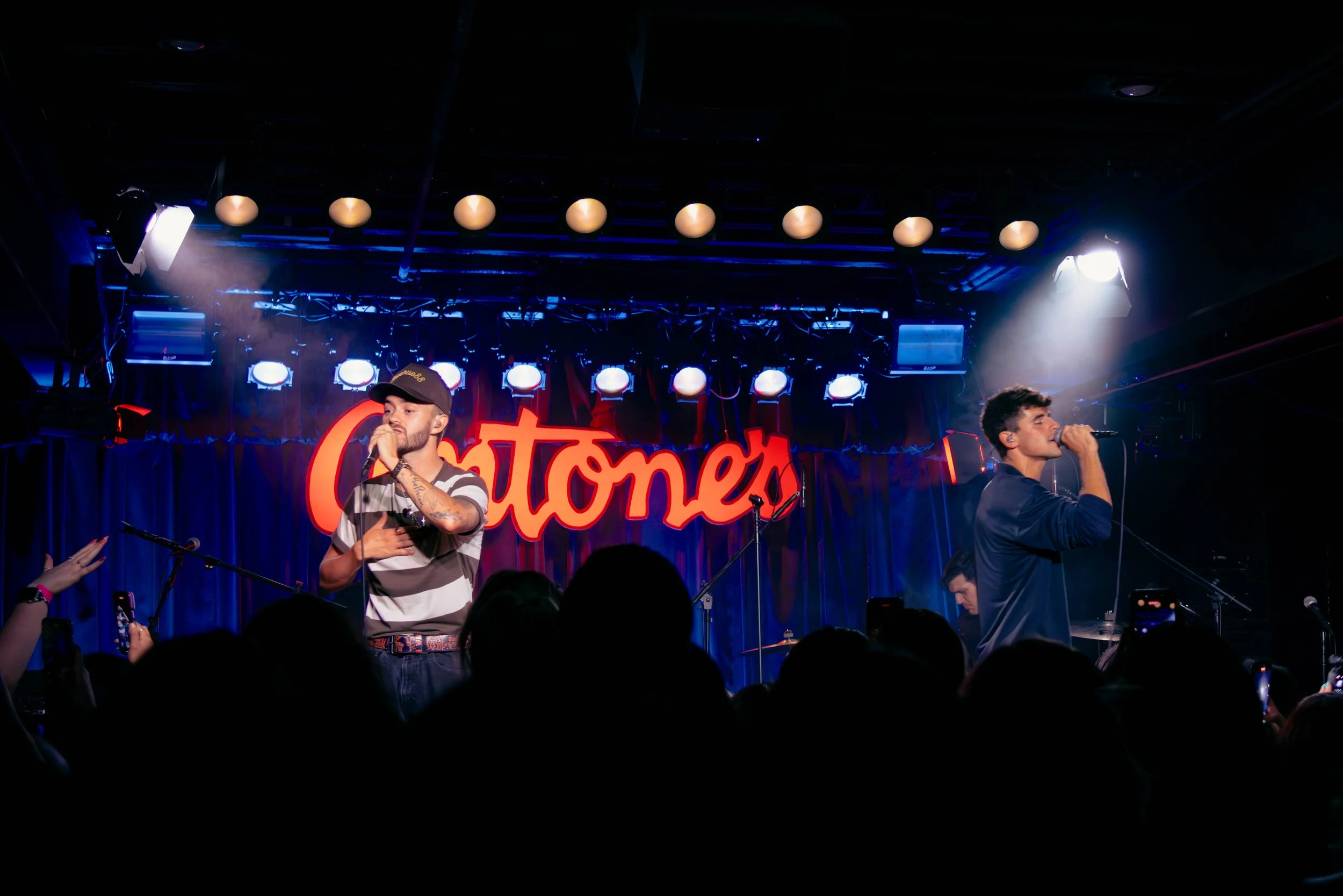  Jack &amp; Jack sing “Closure” to the crowd. 