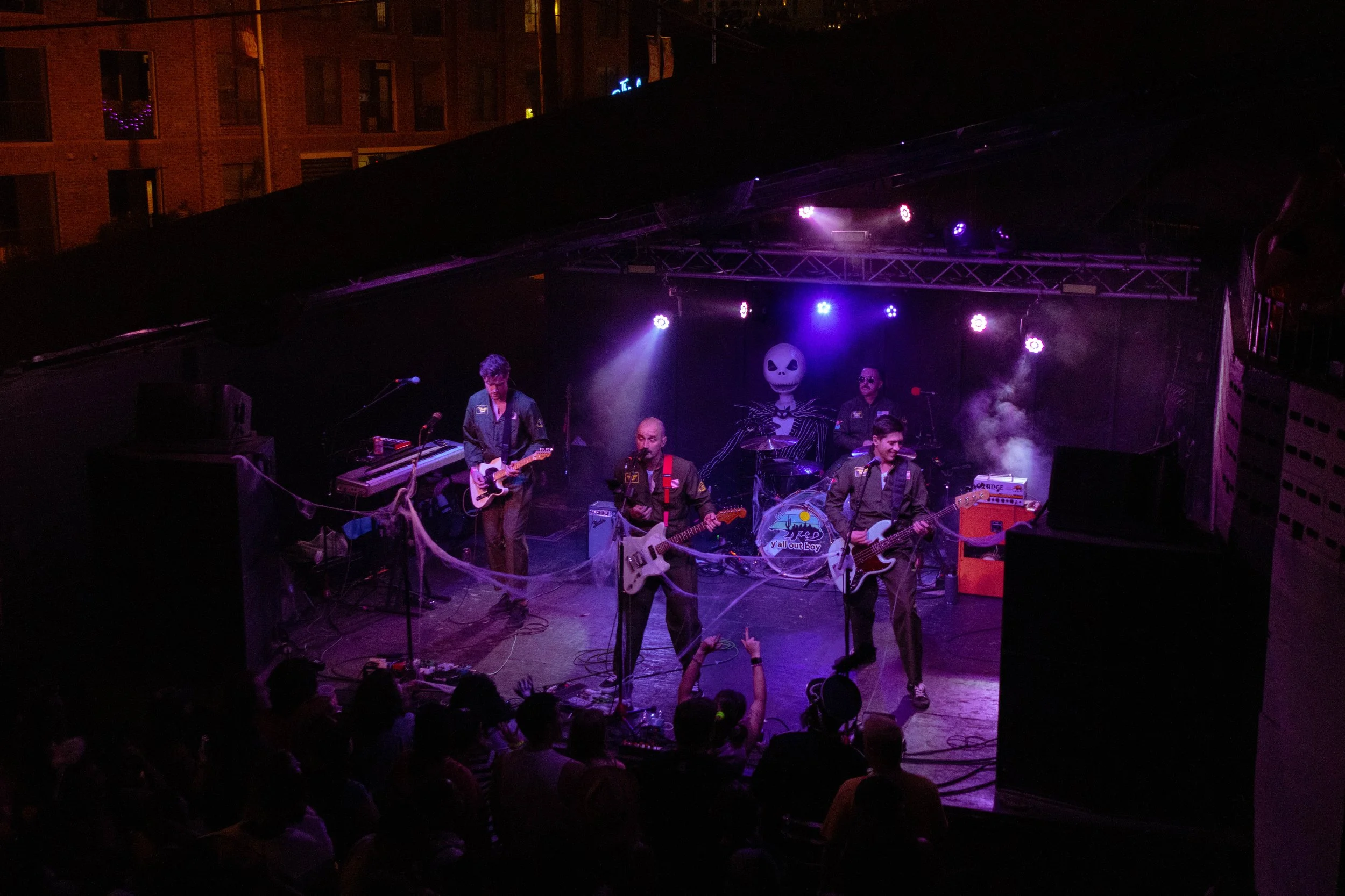  Y’all Out Boy dances for the crowd during “Dance Dance” by Fall Out Boy. 