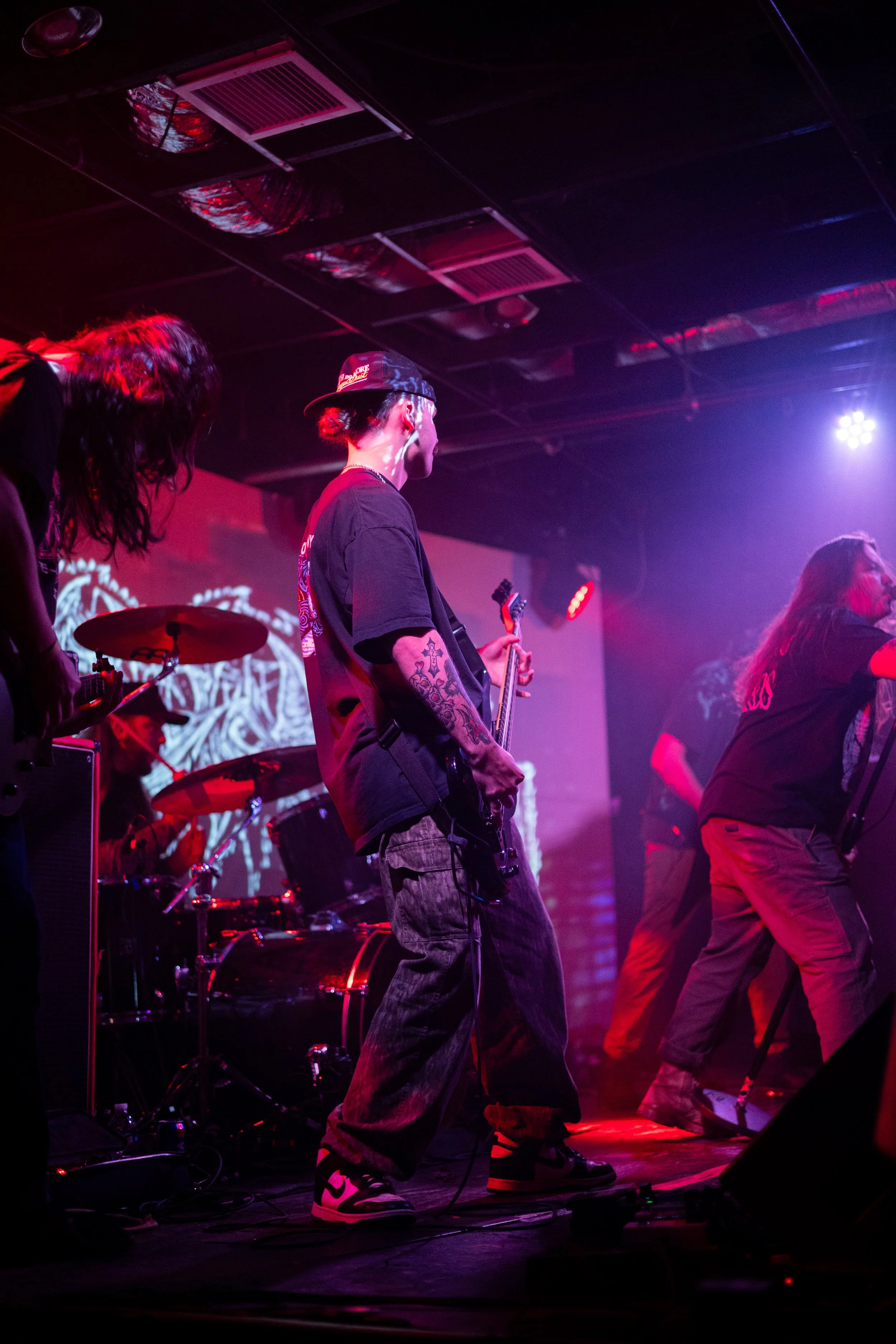  &nbsp;Boltcutter hypes up fans in the crowd as it performs for its  Still Broke  album release tour. 