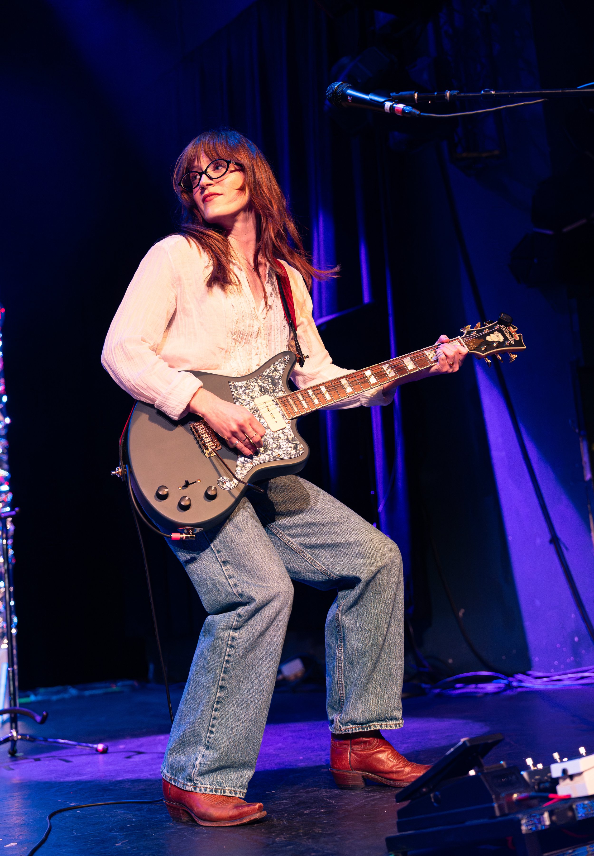  Guitarist Raina Mullen picks up the energy playing the swift chords in “Everything You Do,” off the band’s newest album  Lovesick.  