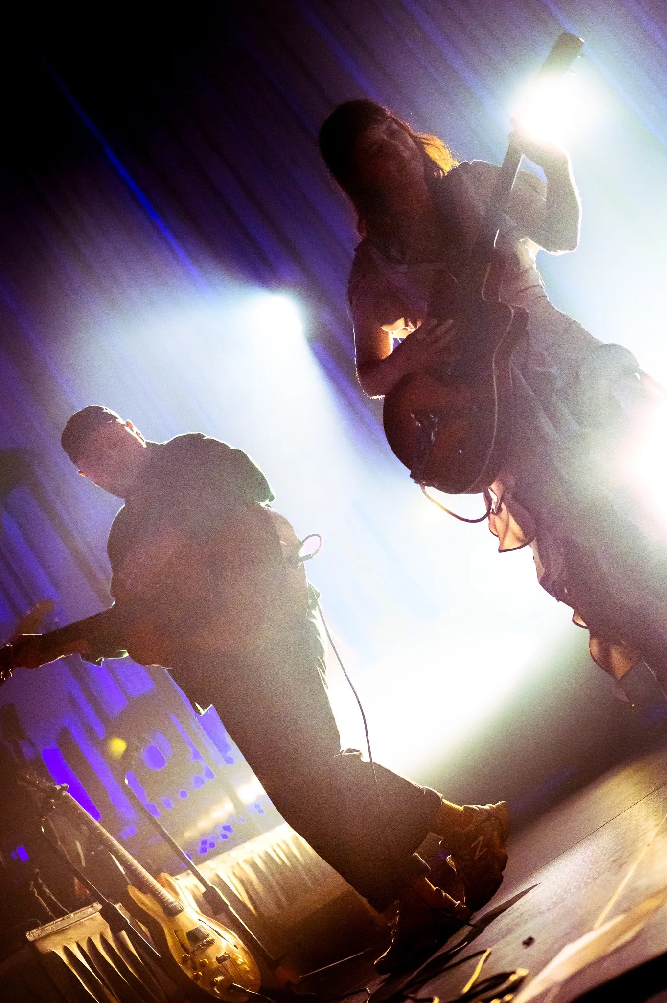  Kicking off with an energy-filled start, Of Monsters And Men perform “Television Love” from its latest release  All is Love and Pain in the Mouse Parade.  