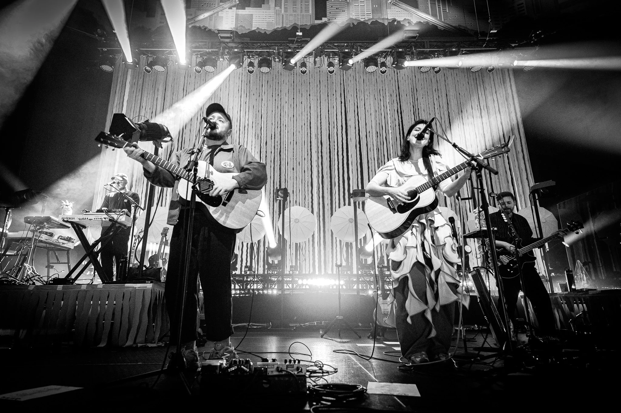  The energy rises as Of Monsters And Men play  “ King and Lionheart” from its 2012 debut album. 